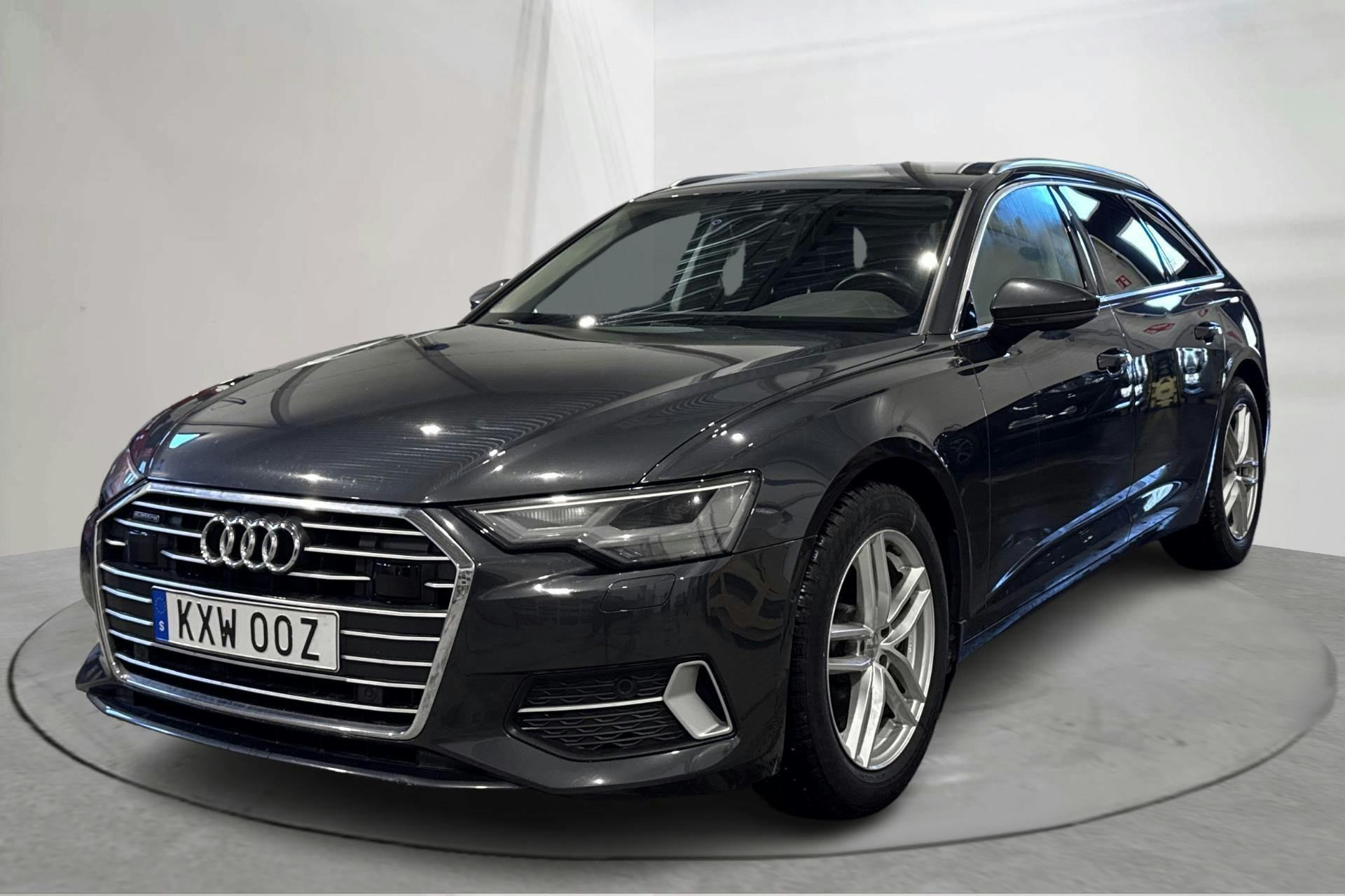 Presentationsfoto 1 av 17: Audi A6 Avant 40 TDI quattro (204hk) - 10 079 mil - Automat - grå - 2023