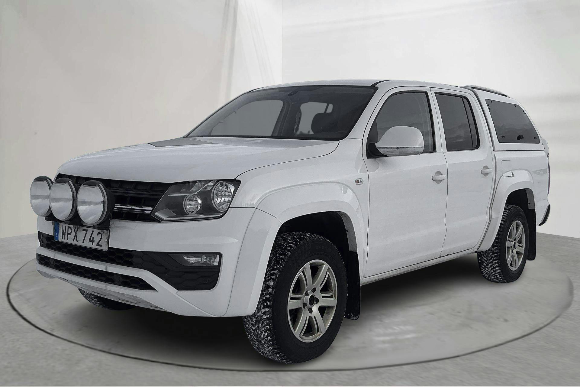 Presentation photo 1 of 16: VW Amarok 3.0 TDI 4motion (204hk) - 218 380 km - Automatic - white - 2019
