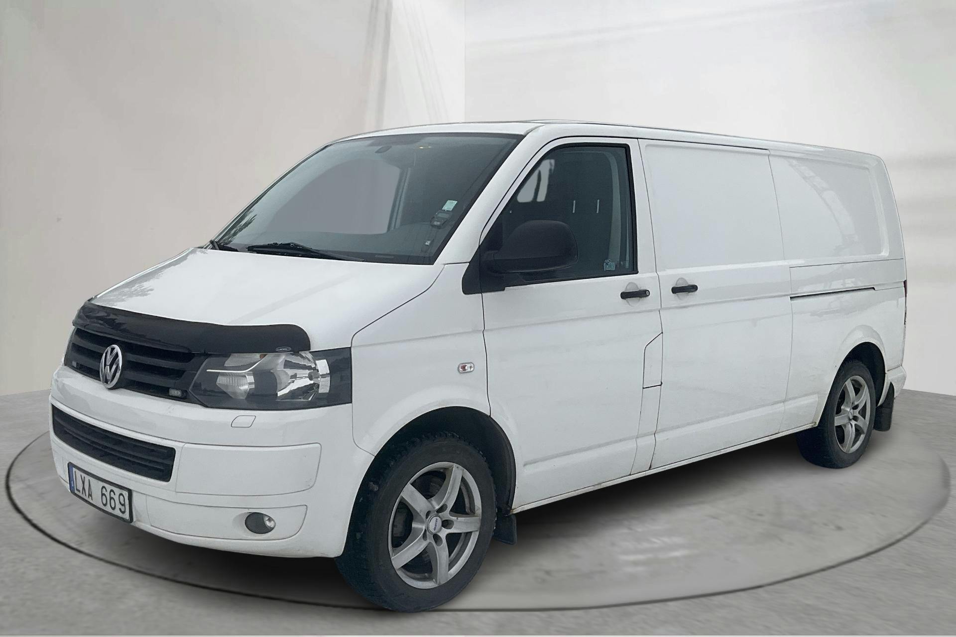 Presentation photo 1 of 14: VW Transporter T5 2.0 TDI (180hk) - 77 140 km - Automatic - white - 2012