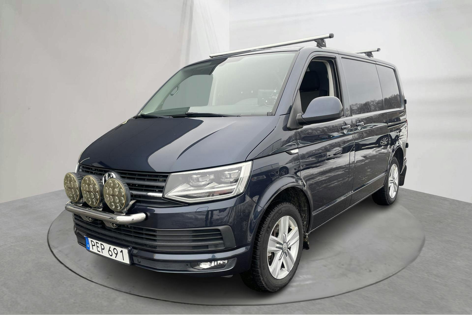 Presentation photo 1 of 14: VW Transporter T6 2.0 TDI BMT 4MOTION (204hk) - 133 070 km - Automatic - blue - 2017