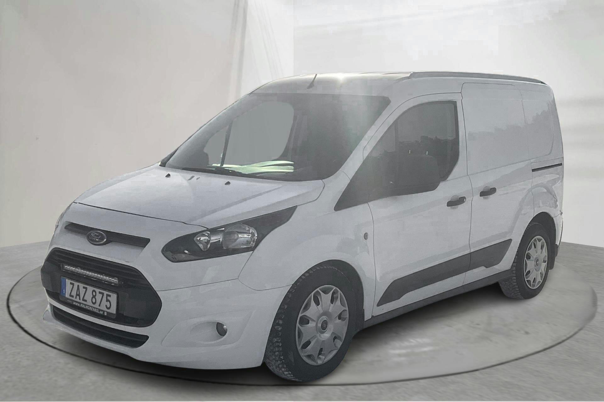 Presentation photo 1 of 14: Ford Transit Connect 1.5 TDCi (100hk) - 76 880 km - Automatic - white - 2018