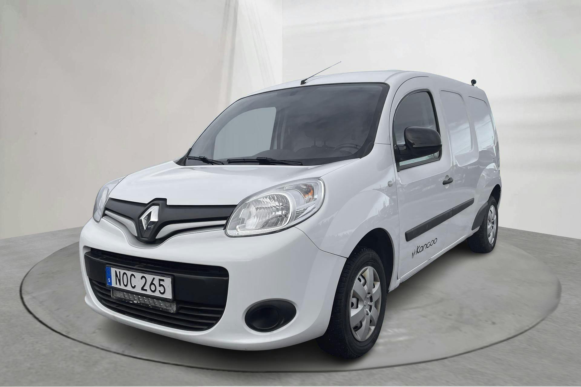 Presentation photo 1 of 15: Renault Kangoo 1.5 dCi Maxi skåp (90hk) - 88 190 km - Automatic - white - 2019
