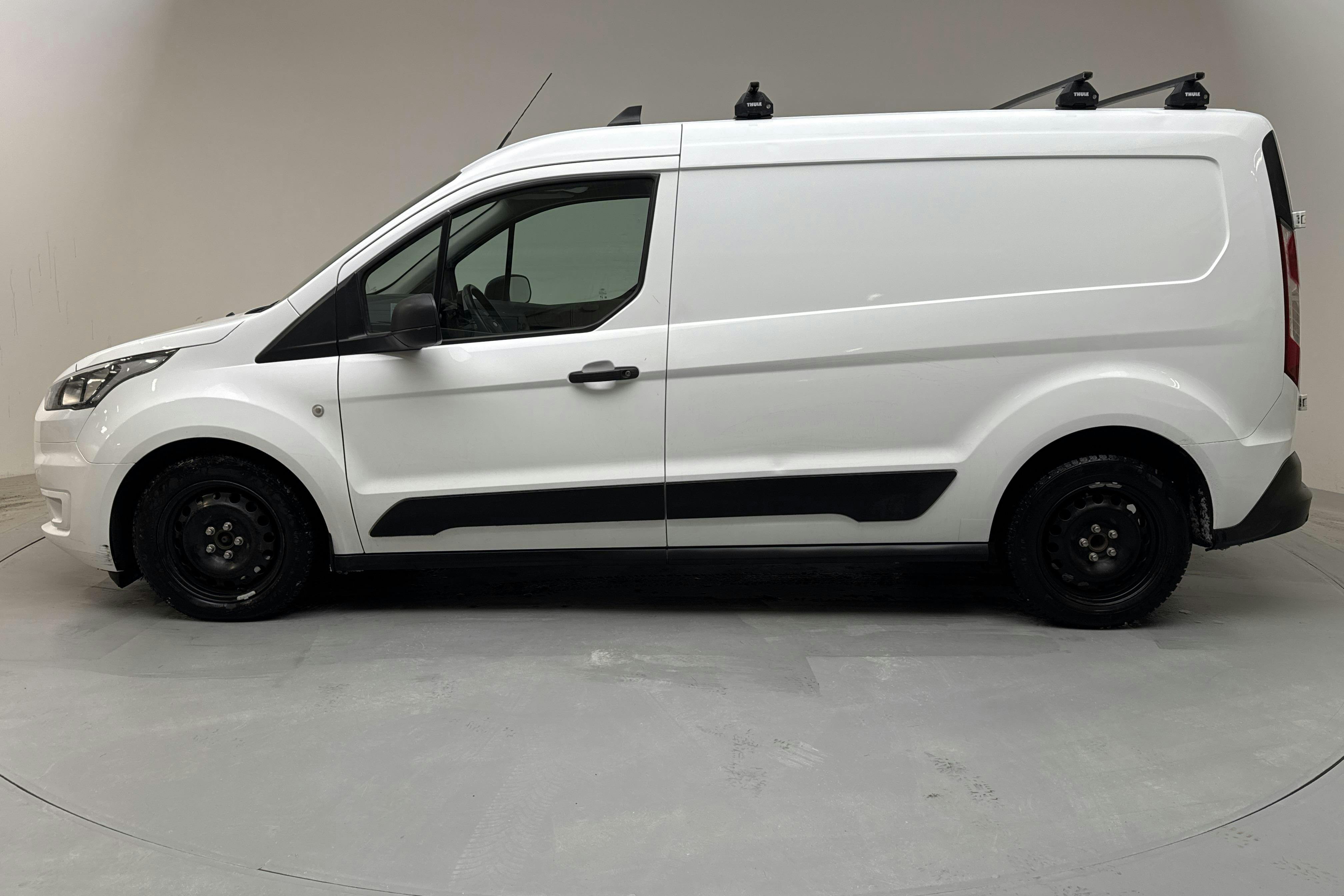Presentation photo 2 of 13: Ford Transit Connect 1.5 EcoBlue (100hk) - 89 650 km - Automatic - white - 2022