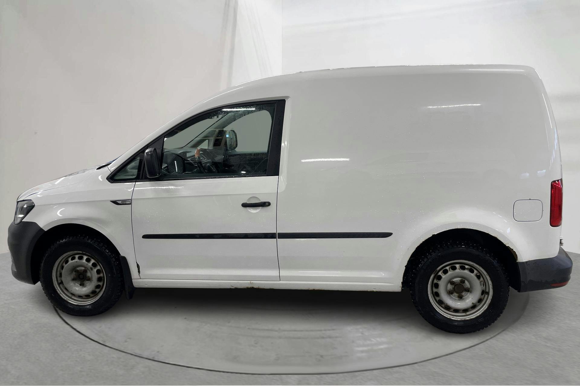 Presentation photo 2 of 15: VW Caddy 2.0 TDI Skåp (75hk) - 99 330 km - Manual - white - 2018