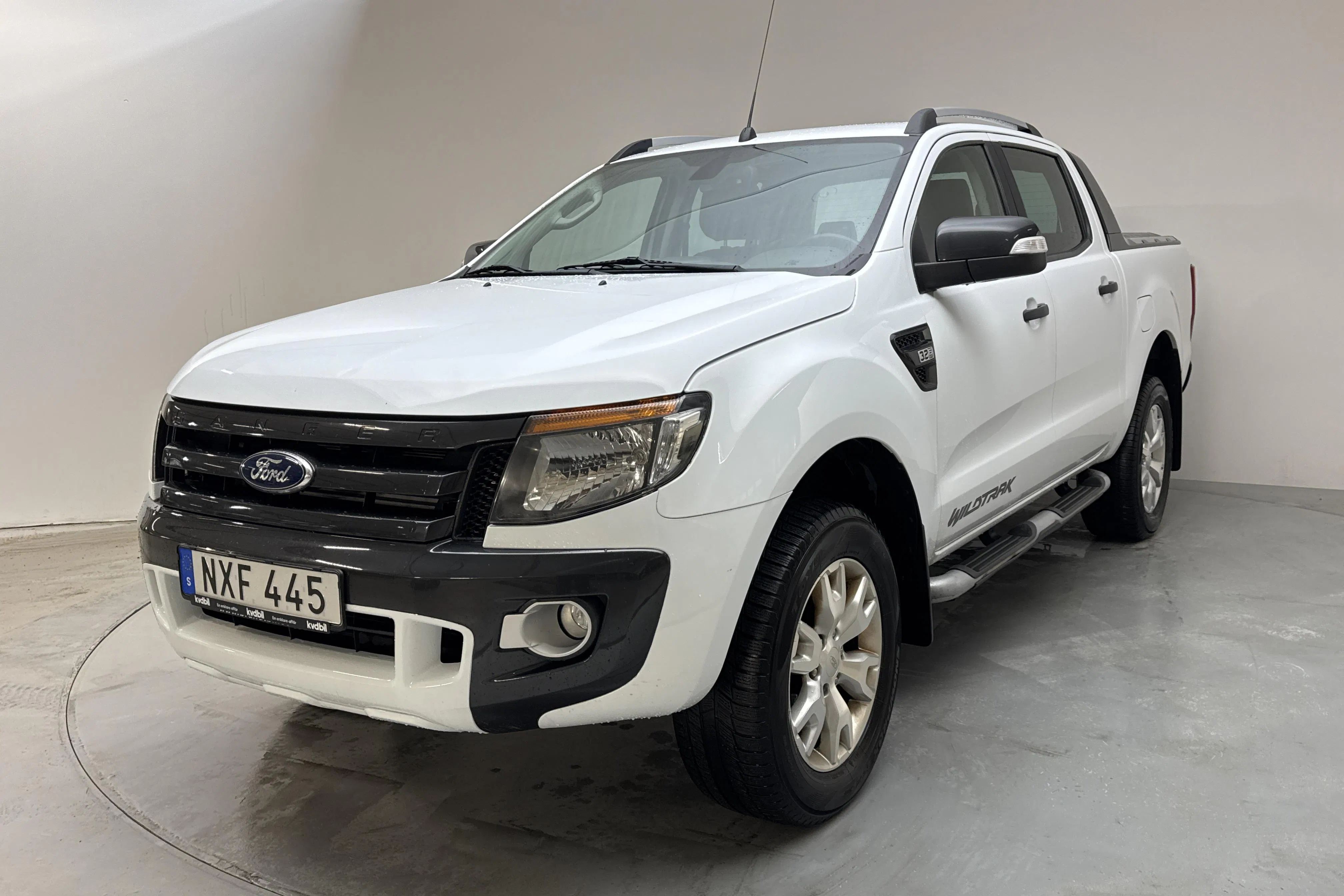 Presentation photo 1 of 15: Ford Ranger 3.2 TDCi 4WD (200hk) - 116 870 km - Automatic - white - 2016