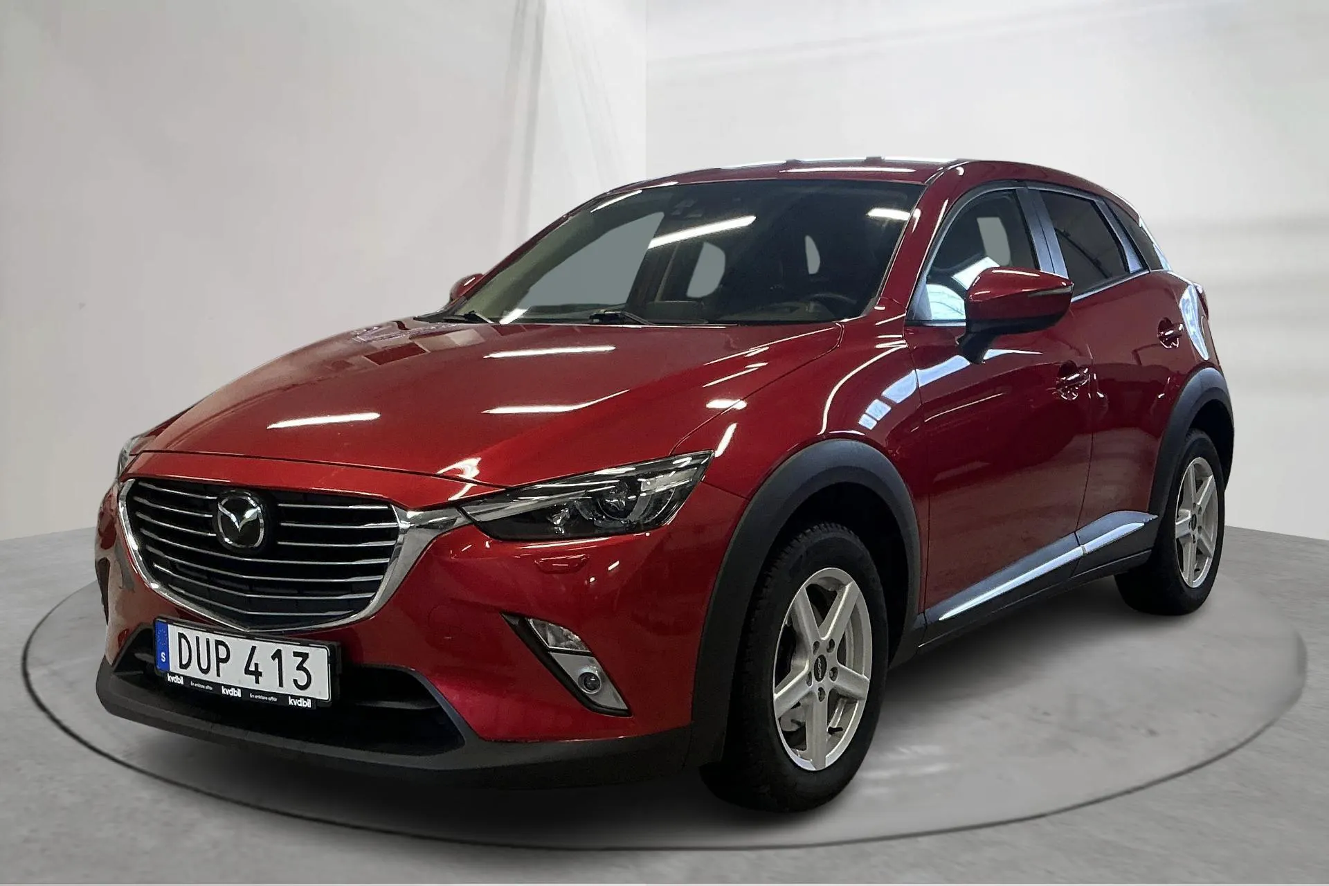 Presentation photo 1 of 13: Mazda CX-3 2.0 2WD (120hk) - 68 240 km - Automatic - red - 2016