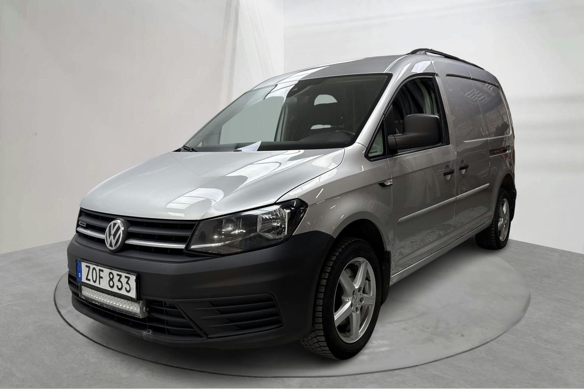 Presentation photo 1 of 14: VW Caddy 2.0 TDI Maxi Skåp 4MOTION (150hk) - 248 260 km - Automatic - silver - 2018