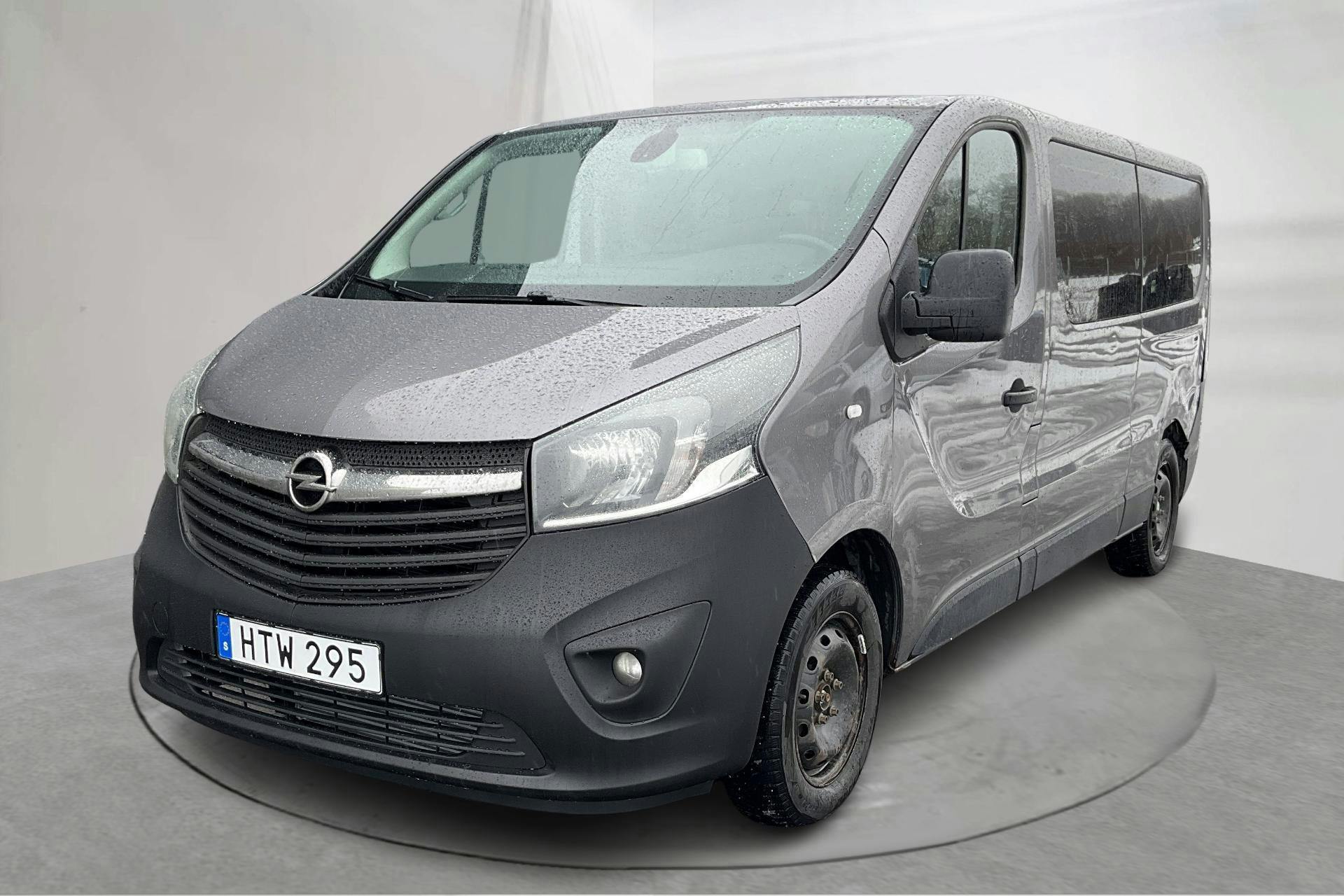 Presentationsfoto 1 av 15: Opel Vivaro 1.6 BITURBO (125hk) - 26 850 mil - Manuell - grå - 2017