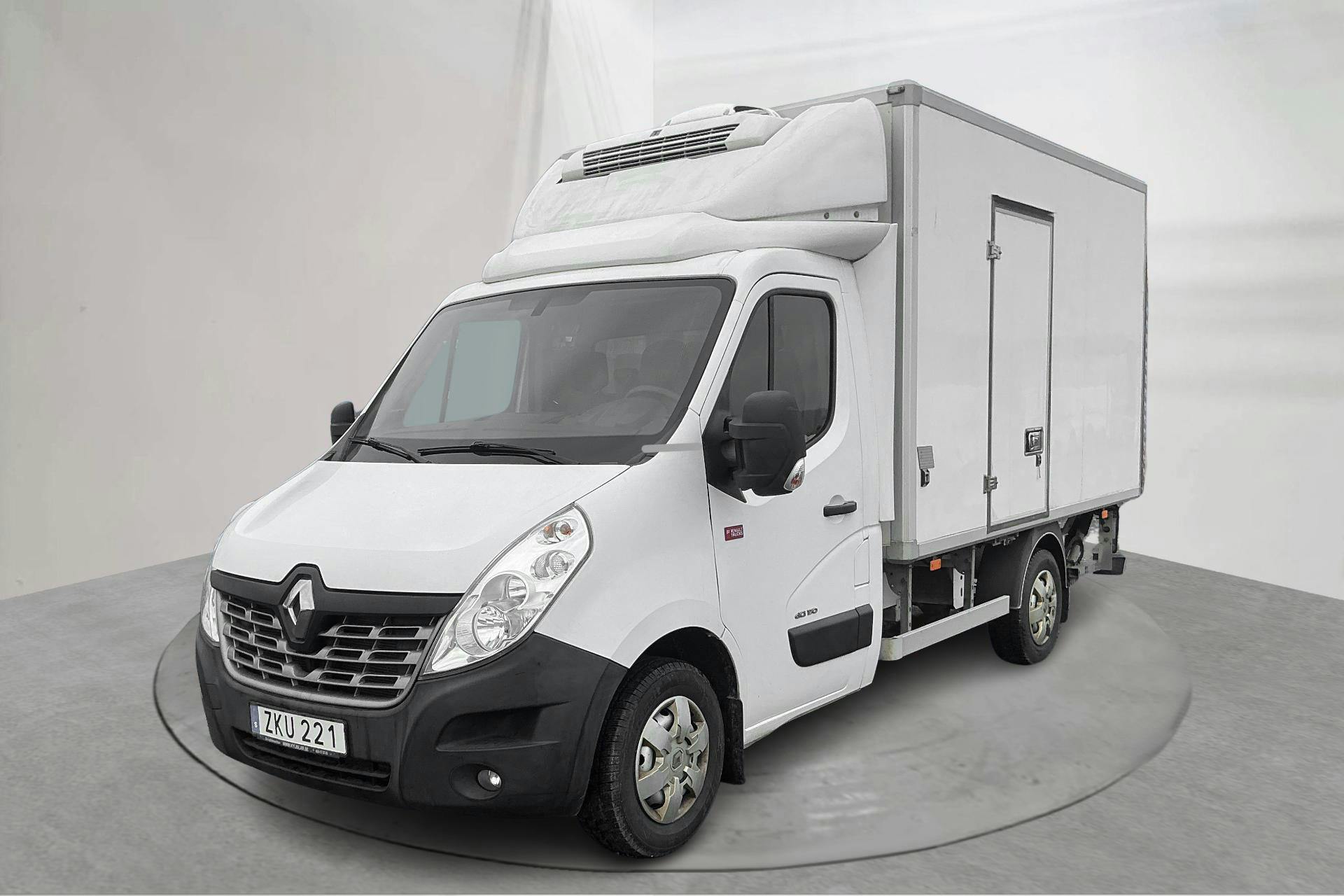 Presentation photo 1 of 17: Renault Master 2.3 dCi Pickup/Chassi 2WD (170hk) - 223 440 km - Automatic - white - 2018