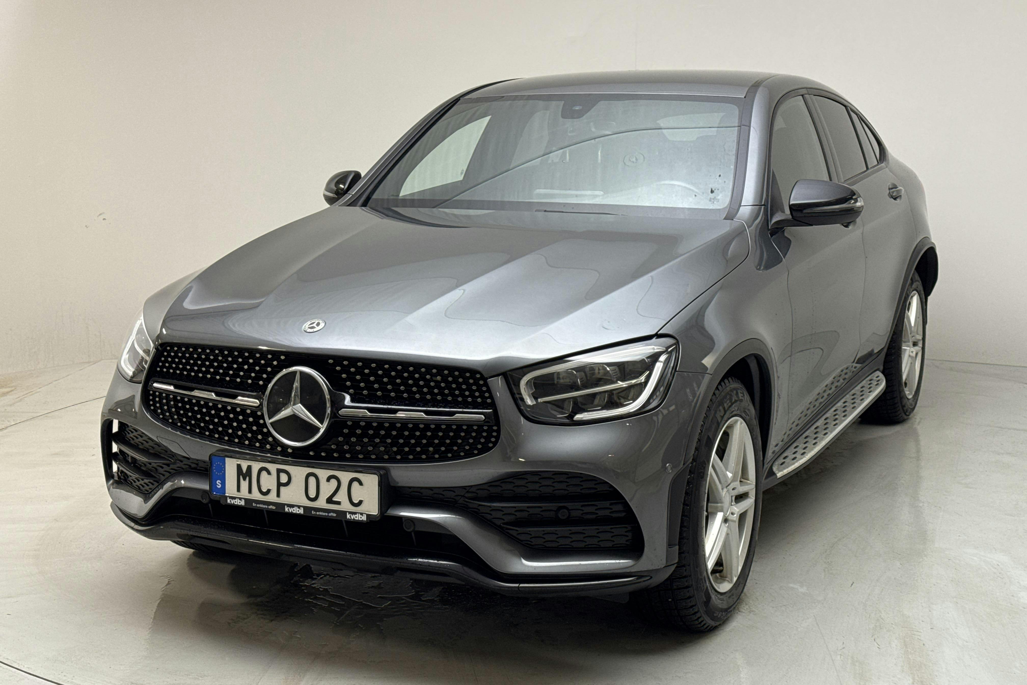Presentationsfoto 1 av 15: Mercedes GLC 220 d 4MATIC Coupé C253 (194hk) - 13 849 mil - Automat - grå - 2020