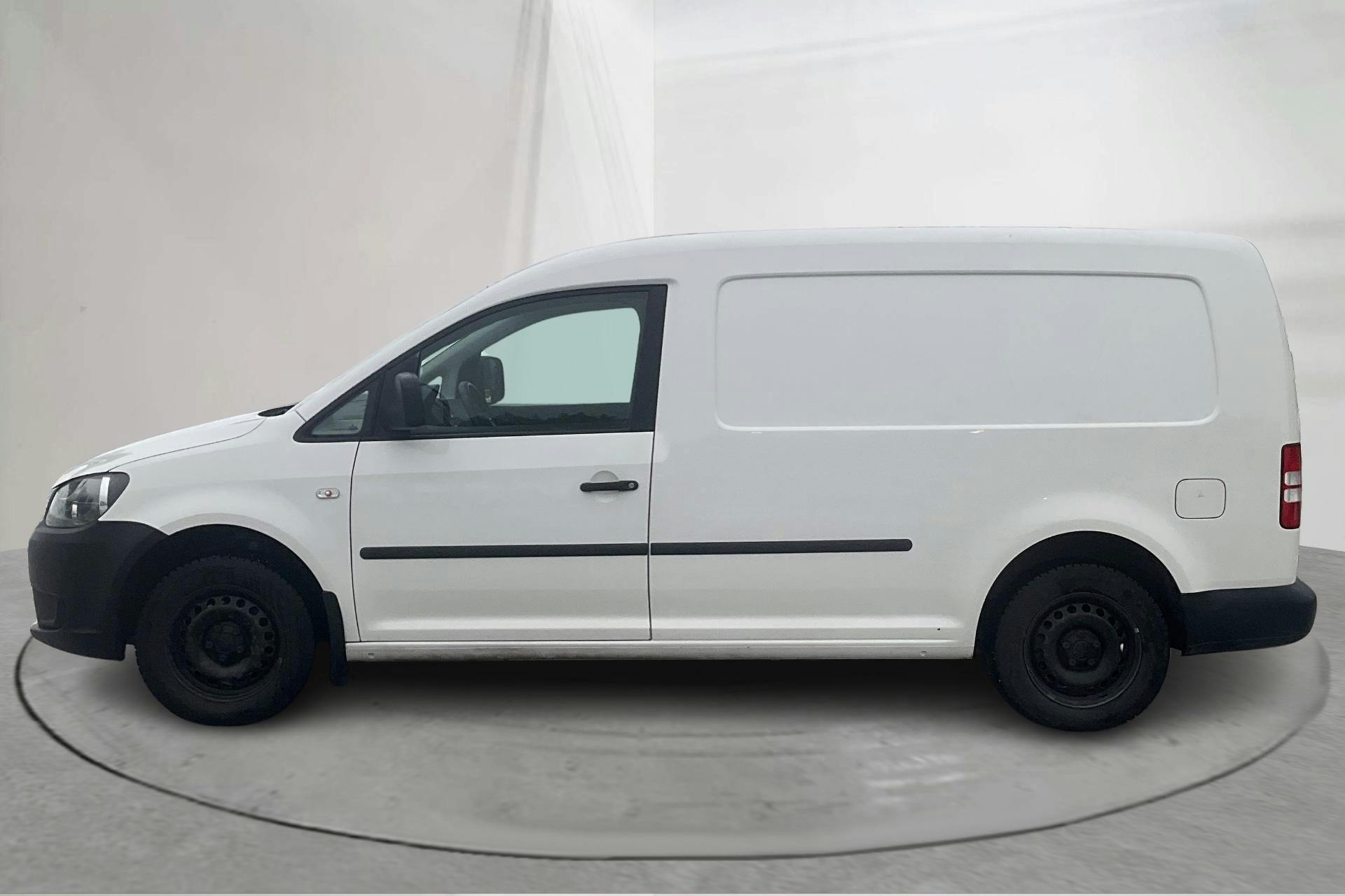 Presentation photo 2 of 12: VW Caddy 2.0 Ecofuel Maxi Skåp (109hk) - 68 100 km - Manual - white - 2012