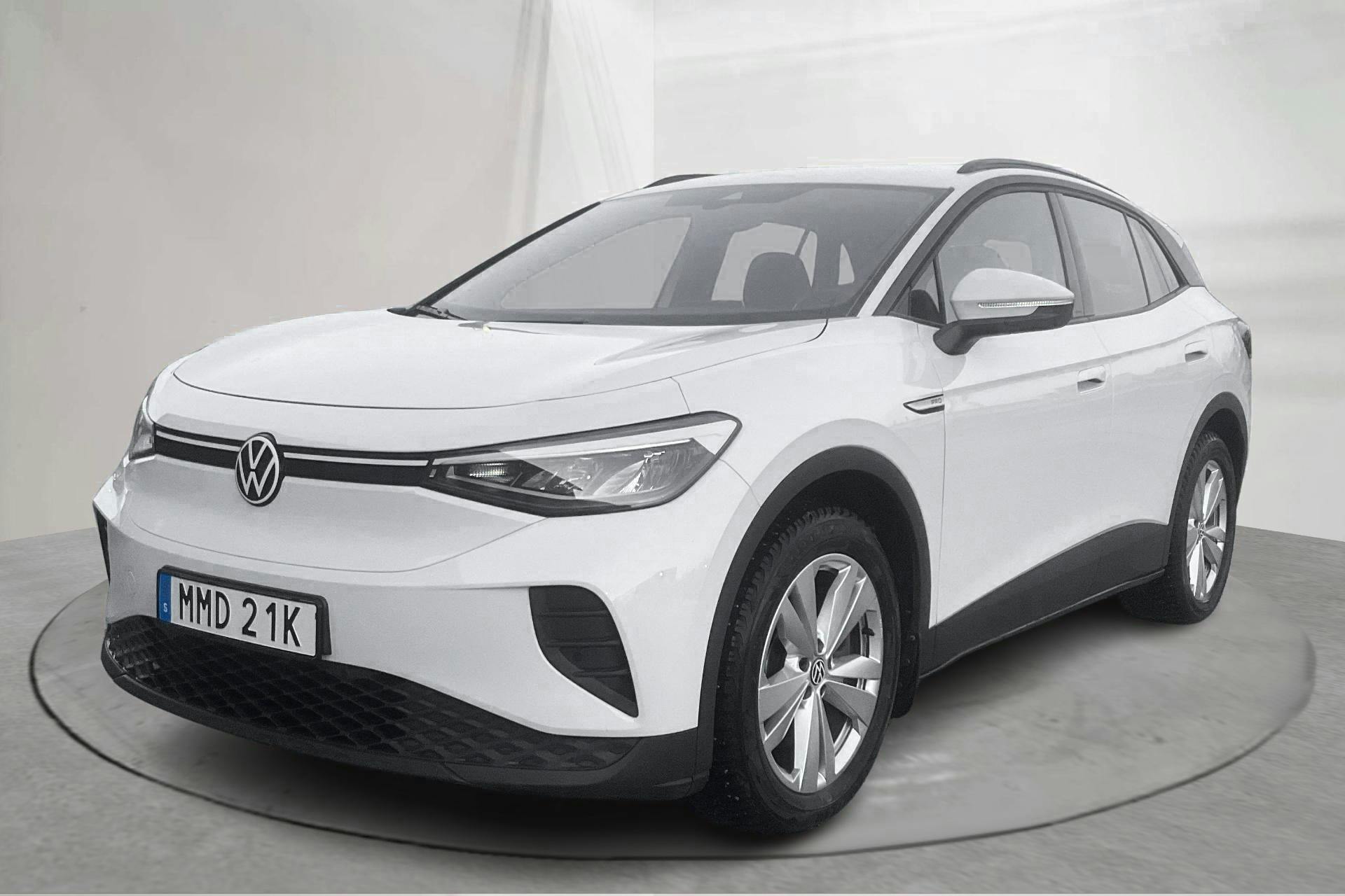 Presentationsfoto 1 av 17: VW ID.4 77kWh (204hk) - 8 538 mil - Automat - vit - 2023