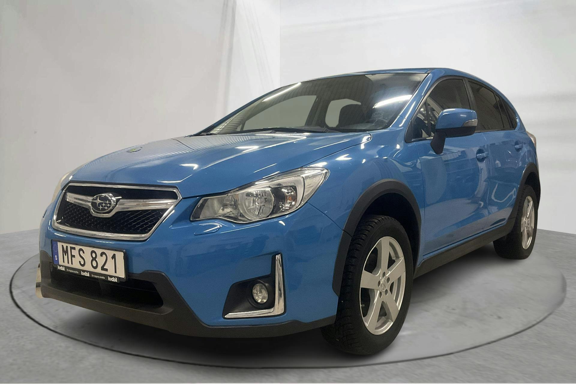 Presentation photo 1 of 15: Subaru XV 2.0i (150hk) - 127 070 km - Automatic - blue - 2016