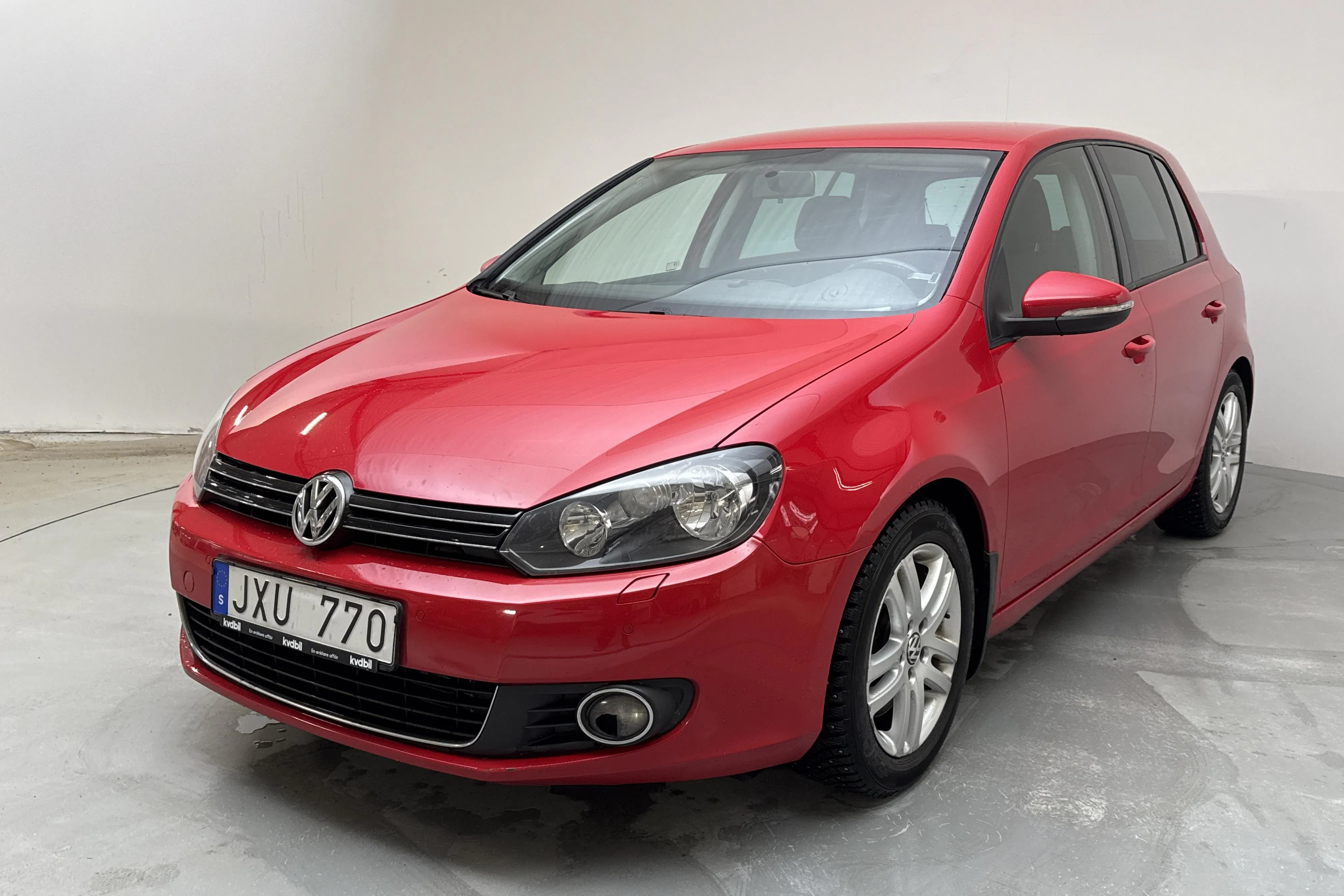 Presentation photo 1 of 13: VW Golf VI GT 1.8 5dr (160hk) - 192 990 km - Automatic - red - 2010