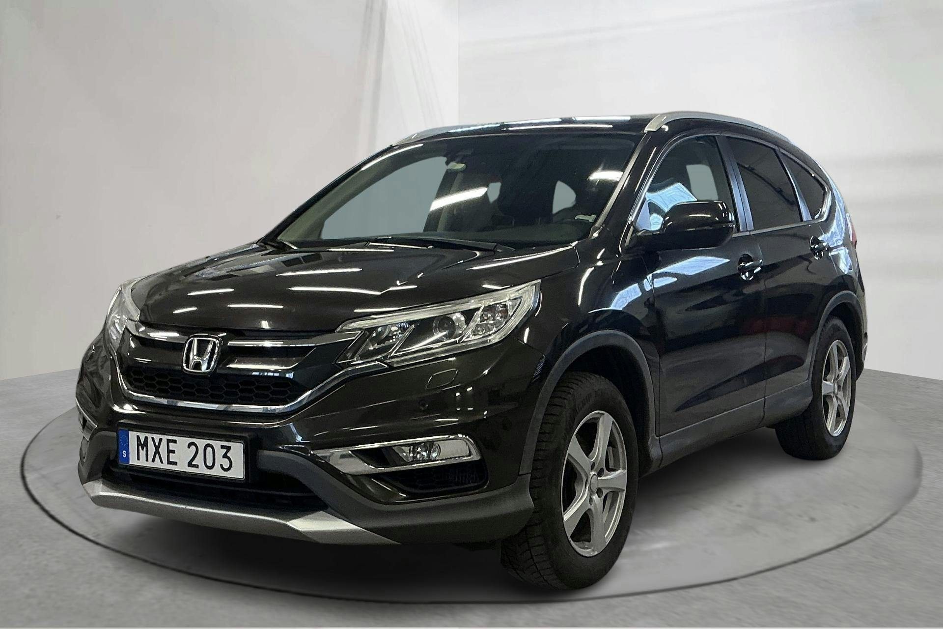 Presentationsfoto 1 av 14: Honda CR-V 1.6 i-DTEC 4WD (160hk) - 24 011 mil - Automat - brun - 2015