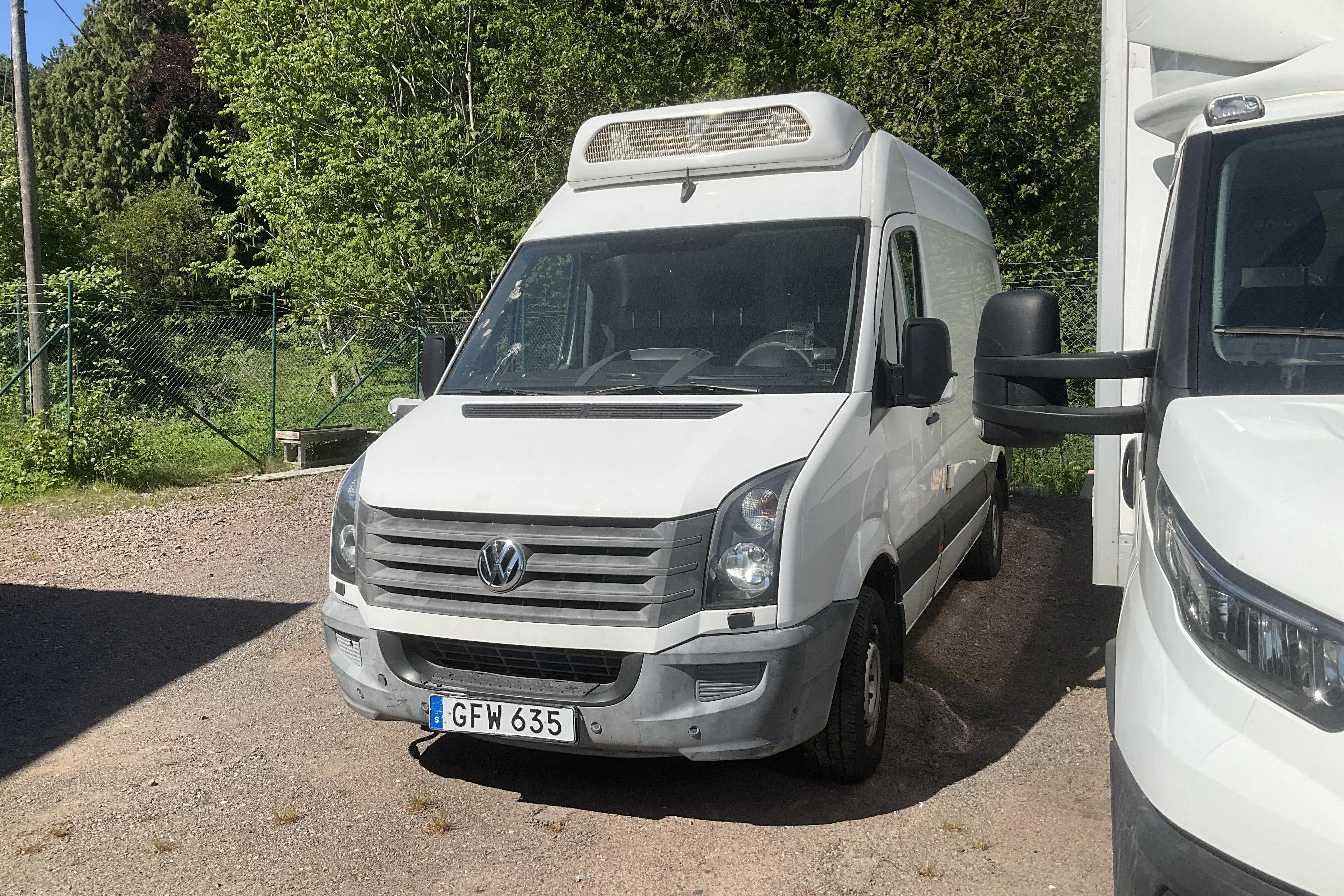 Presentation photo 1 of 10: VW Crafter 35 2.0 TDI Skåp (163hk) - 0 km - Manual - white - 2012