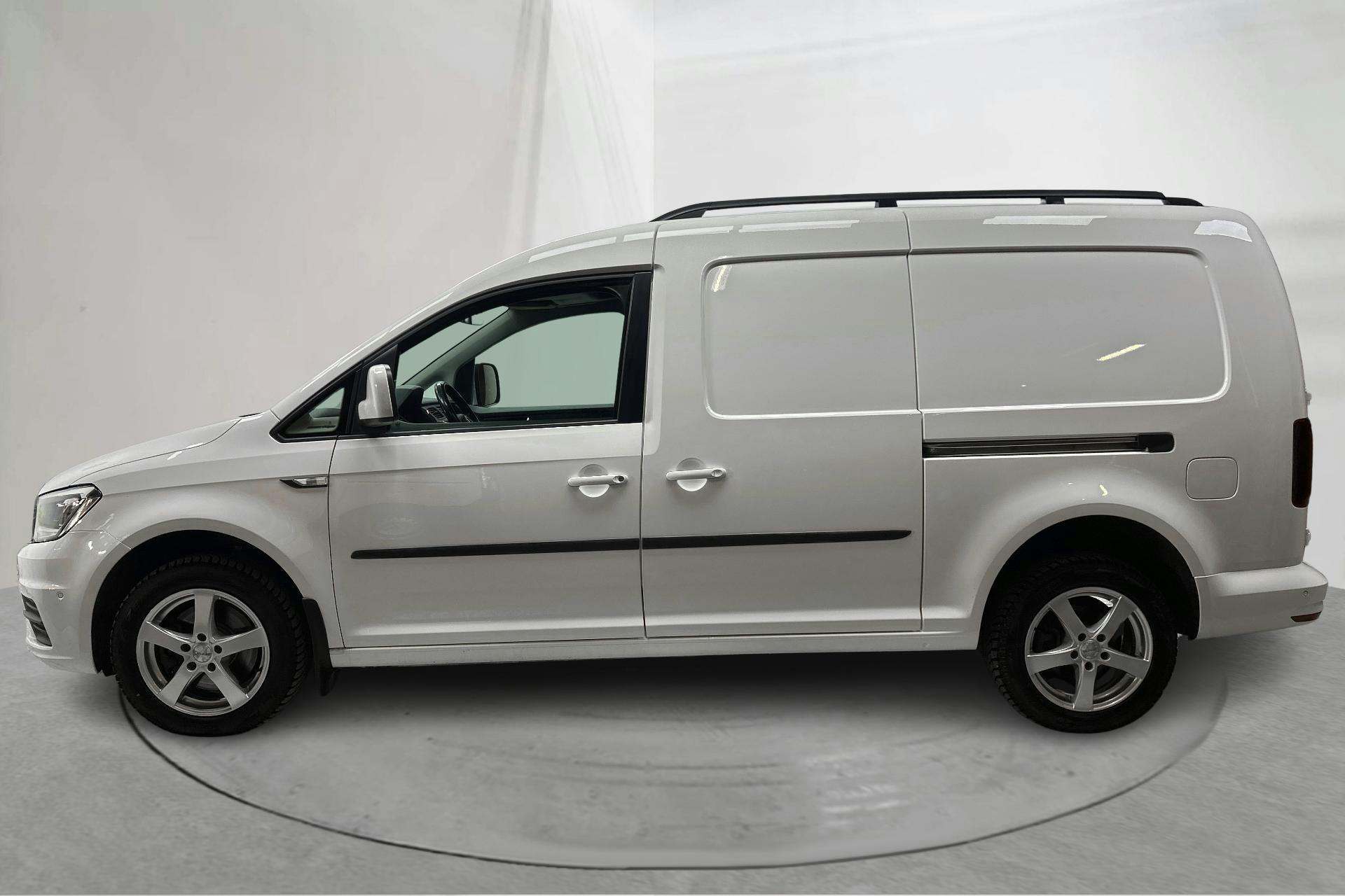 Presentation photo 2 of 14: VW Caddy 2.0 TDI Maxi Skåp 4MOTION (150hk) - 88 690 km - Automatic - white - 2018