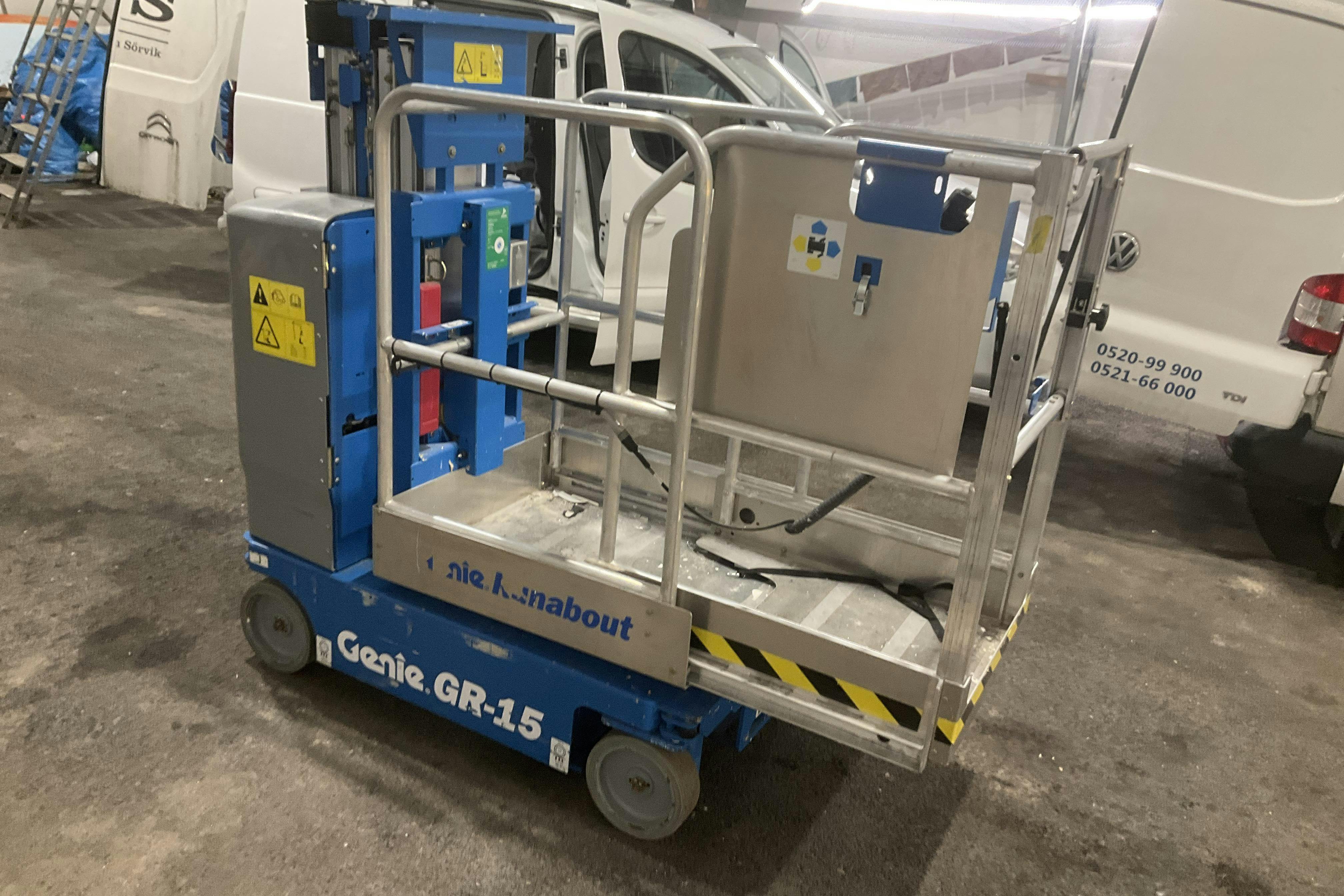 Presentationsfoto 21 av 21: Genie GR-15 Pelarlift - 0 km - 2010