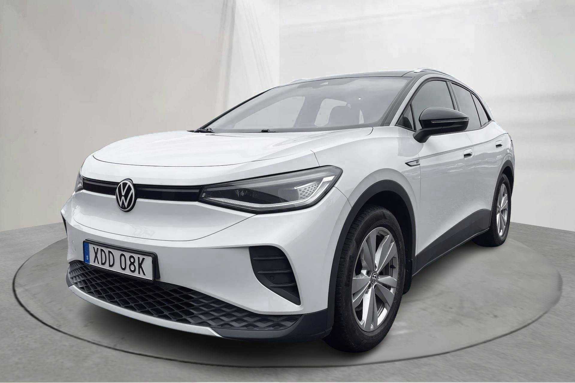 Presentation photo 1 of 22: VW ID.4 77kWh (204hk) - 196 420 km - Automatic - white - 2021
