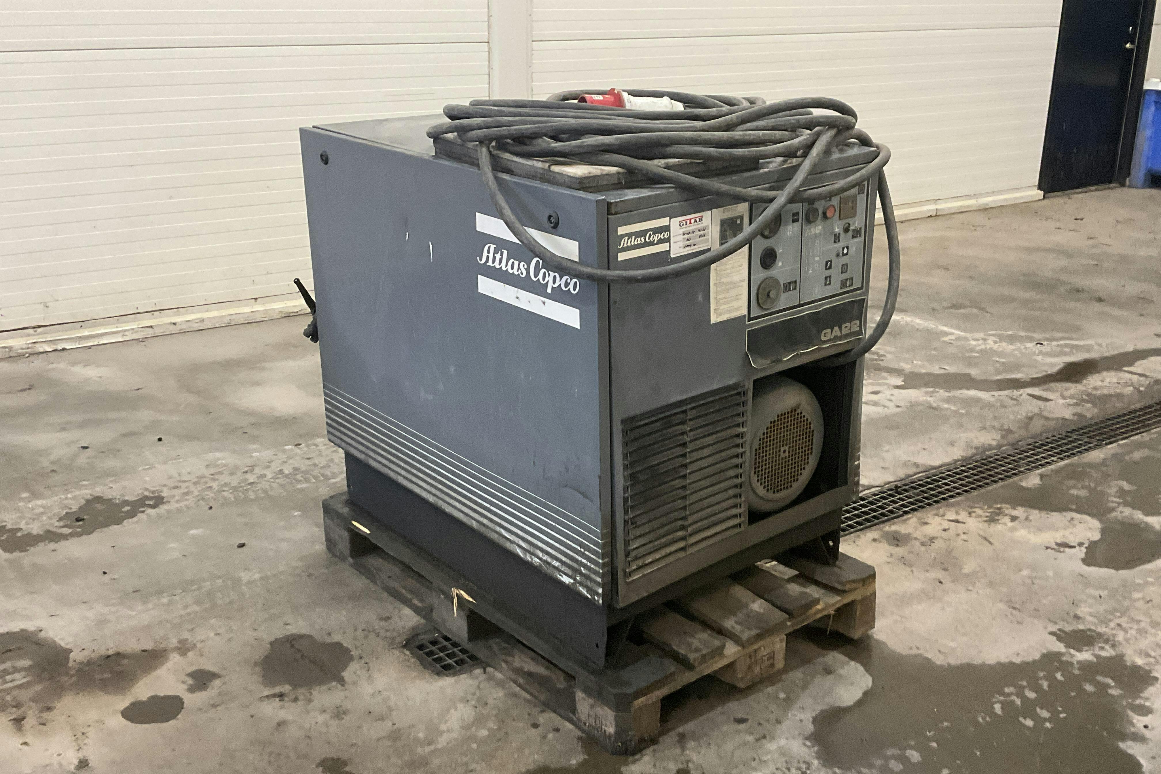 Presentation photo 1 of 14: Atlas Copco Kompressor -  - 1998