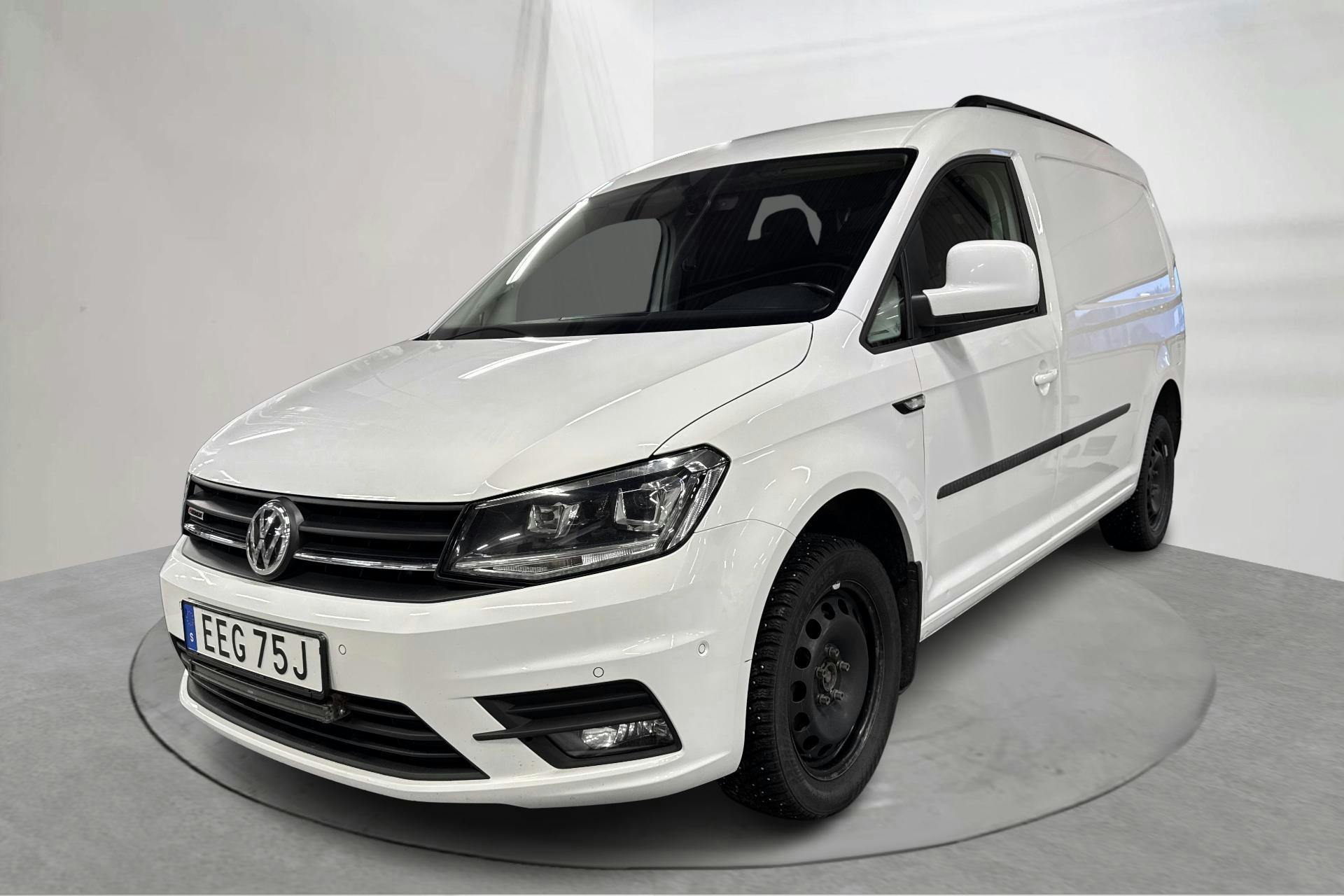 Presentation photo 1 of 17: VW Caddy 2.0 TDI Maxi Skåp 4MOTION (122hk) - 130 140 km - Manual - white - 2020