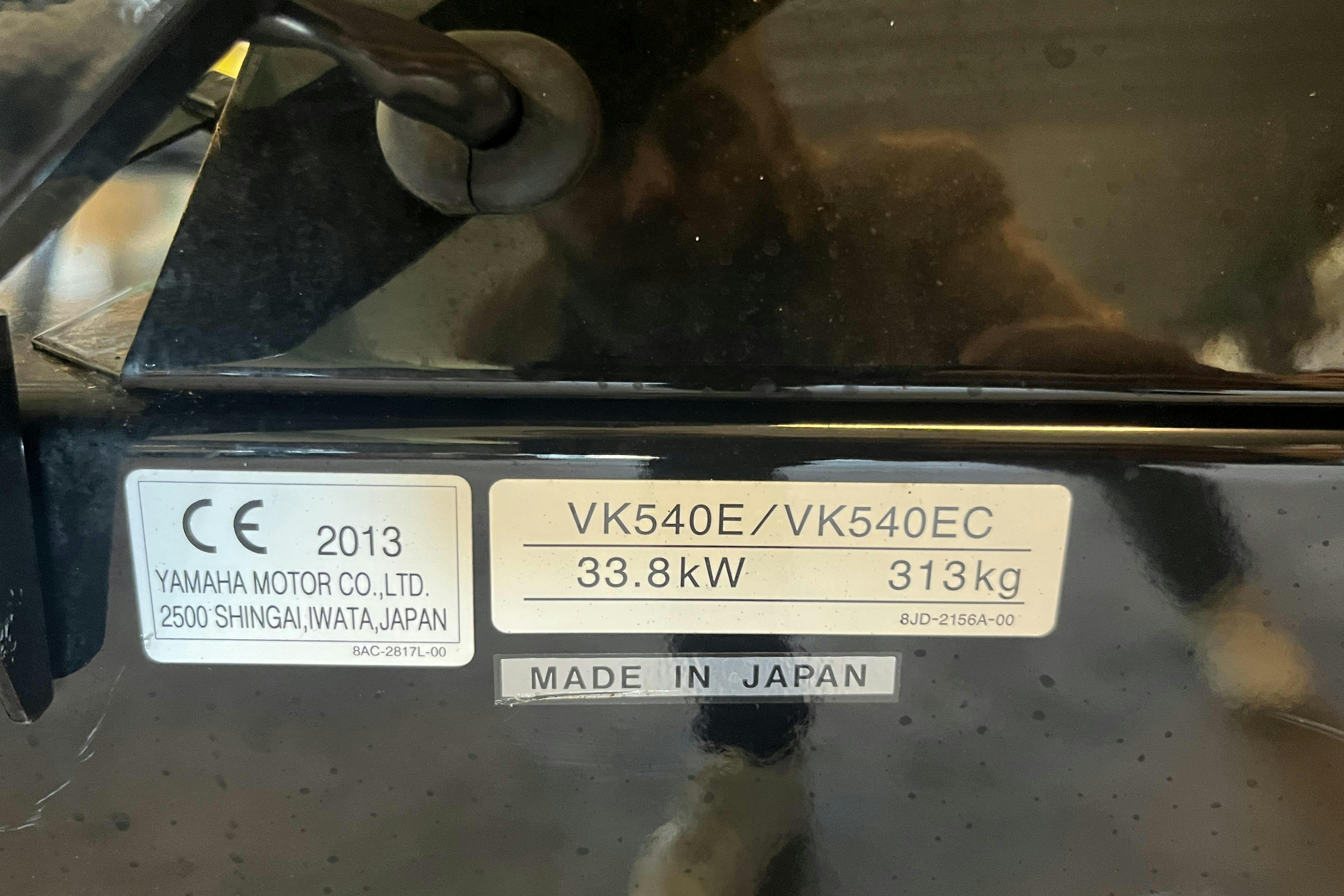 Presentation photo 29 of 29: YAMAHA VK540IV Snöskoter - 4 300 km - Automatic - black - 2014