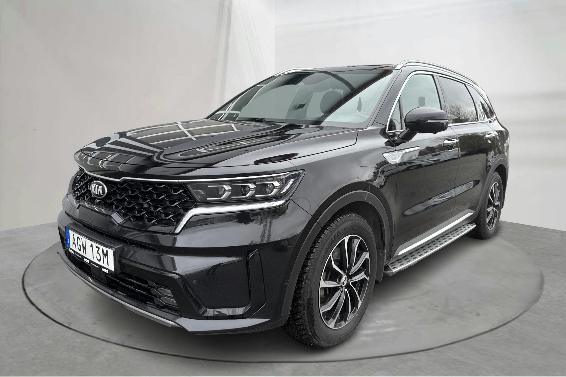 Presentation photo 1 of 24: KIA Sorento 1.6 T-GDi Plug-in Hybrid AWD (265hk) - 203 660 km - Automatic - black - 2021