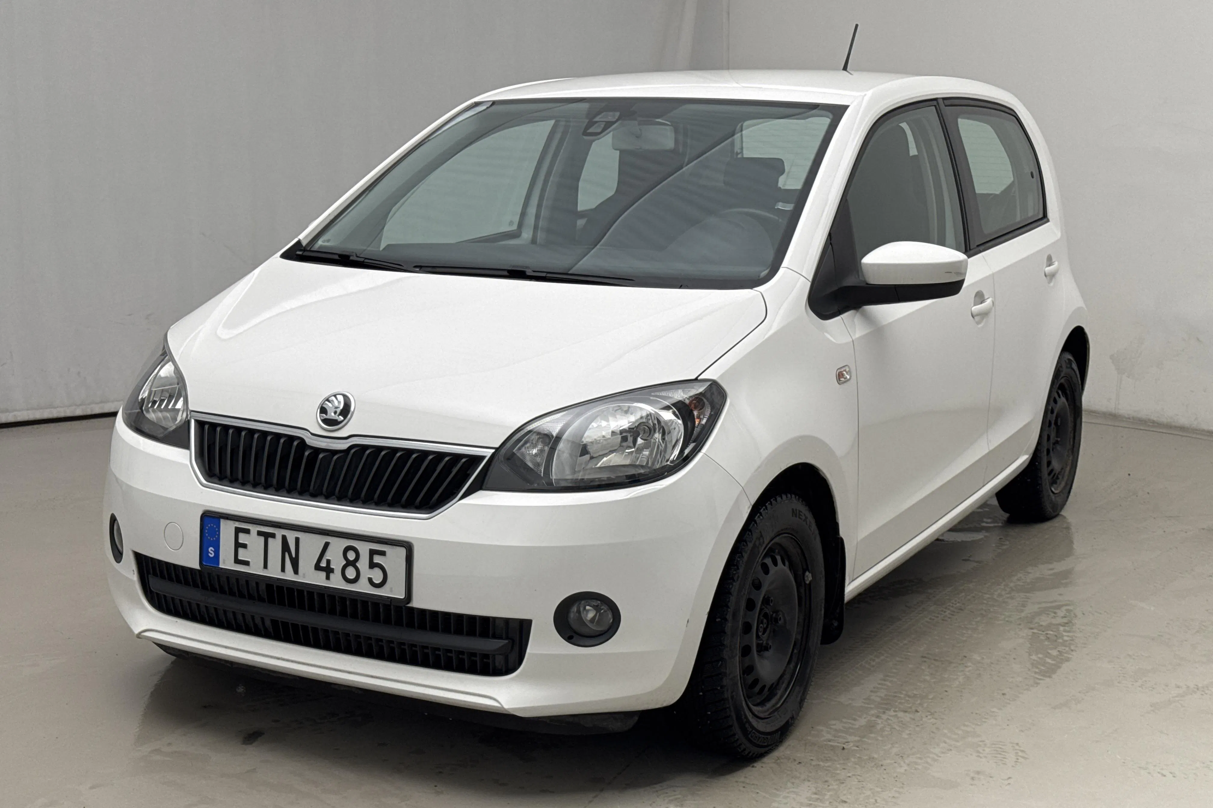 Presentation photo 1 of 14: Skoda Citigo MPI 5dr (60hk) - 47 390 km - Automatic - white - 2015