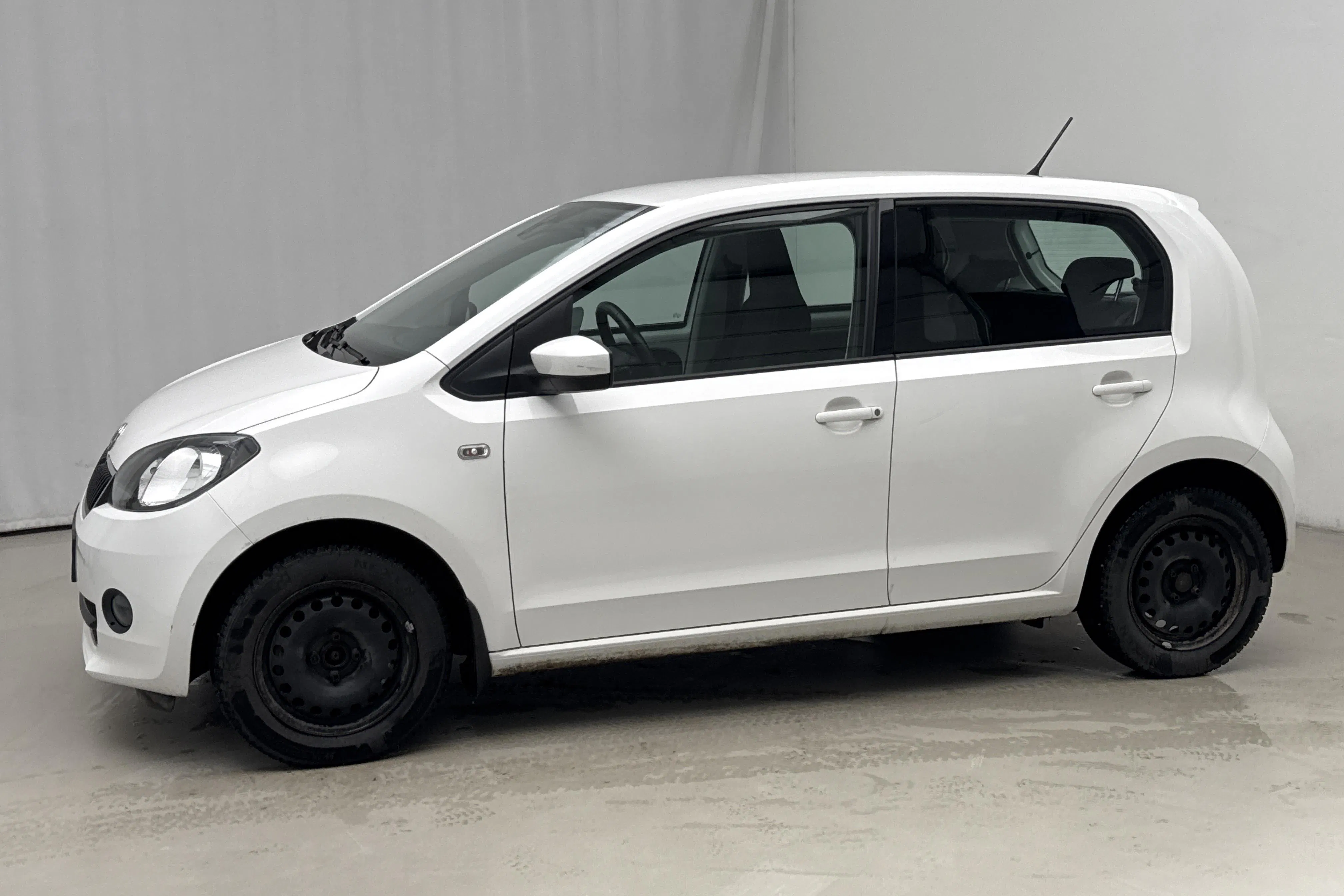 Presentation photo 2 of 14: Skoda Citigo MPI 5dr (60hk) - 47 390 km - Automatic - white - 2015