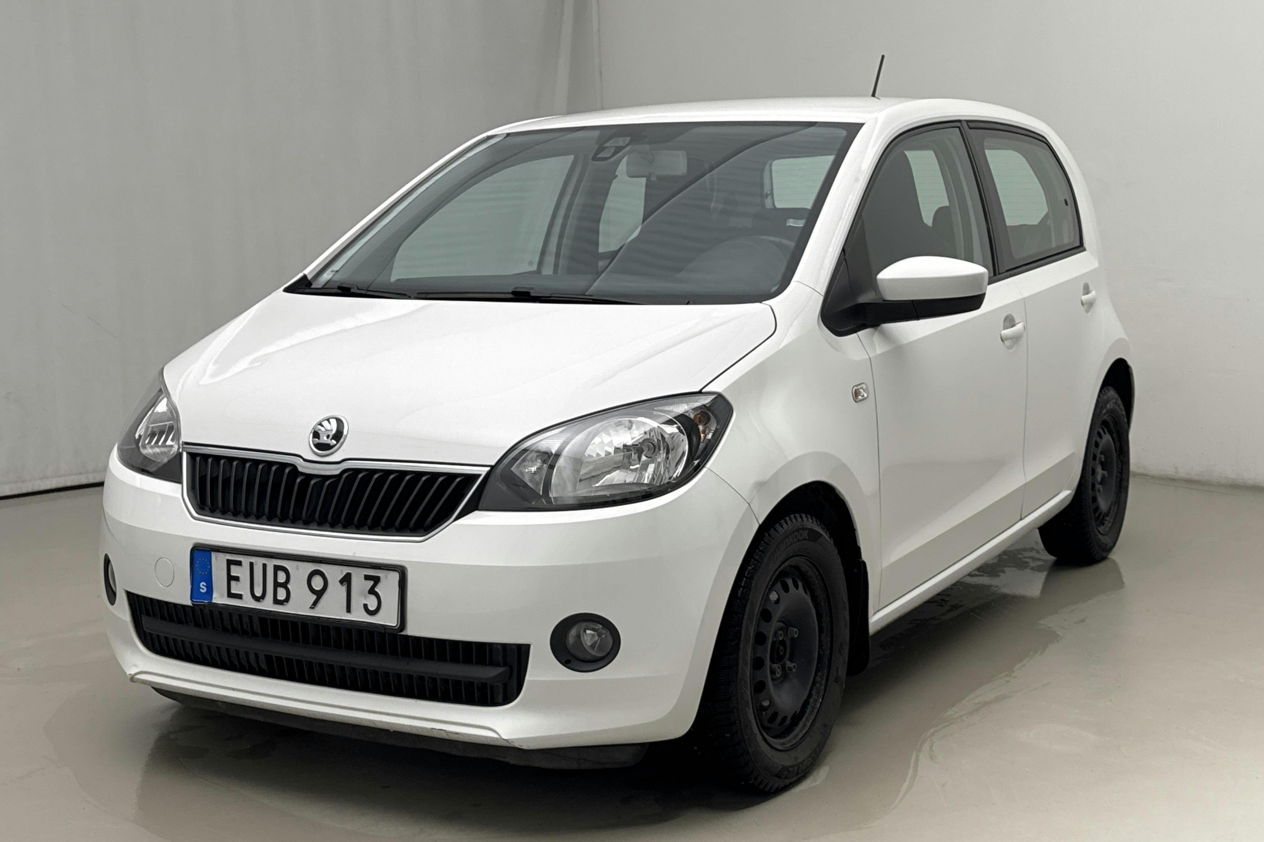 Presentation photo 1 of 14: Skoda Citigo MPI 5dr (60hk) - 57 710 km - Automatic - white - 2015