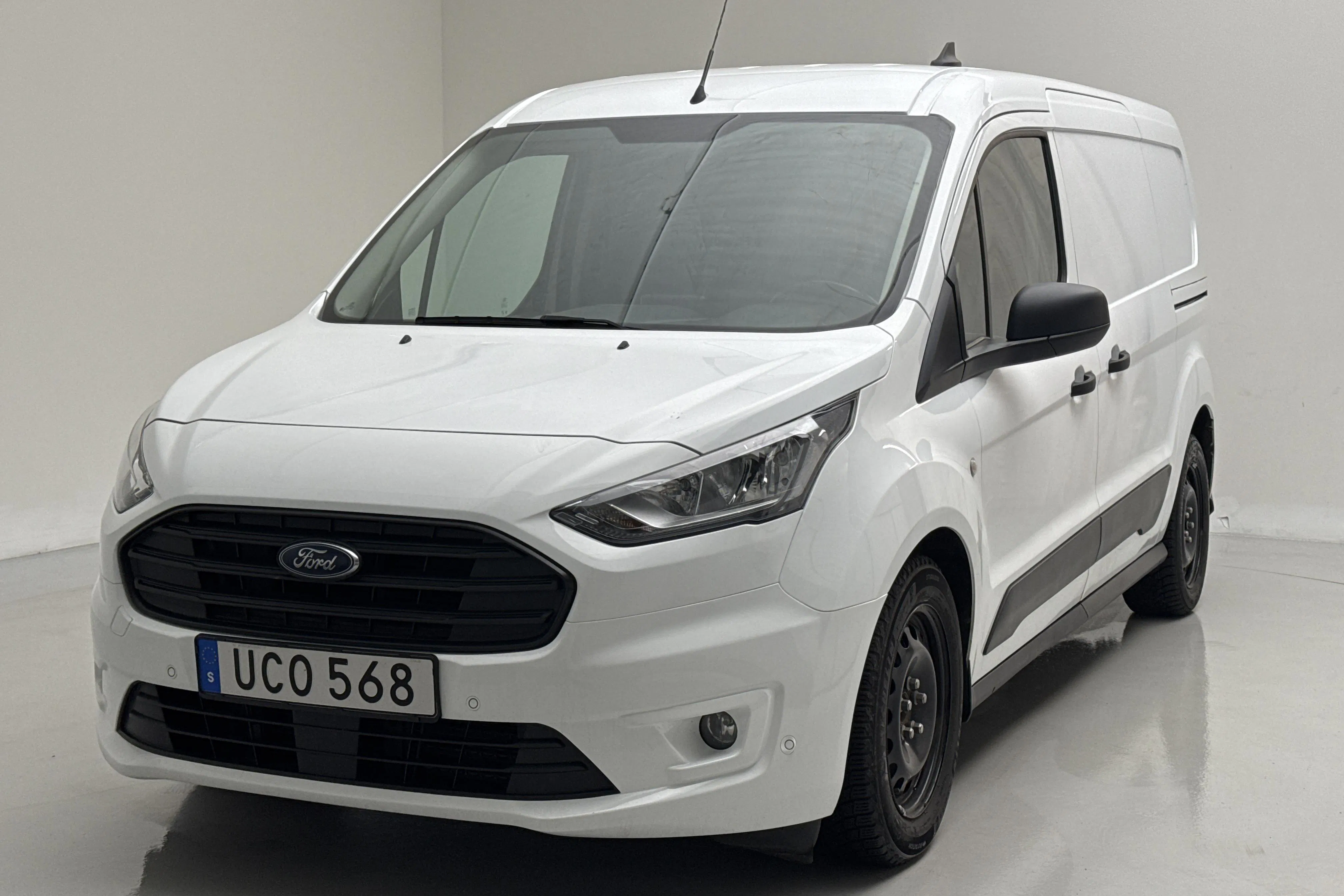 Presentation photo 1 of 15: Ford Transit Connect 1.5 EcoBlue (100hk) - 100 520 km - Automatic - white - 2022
