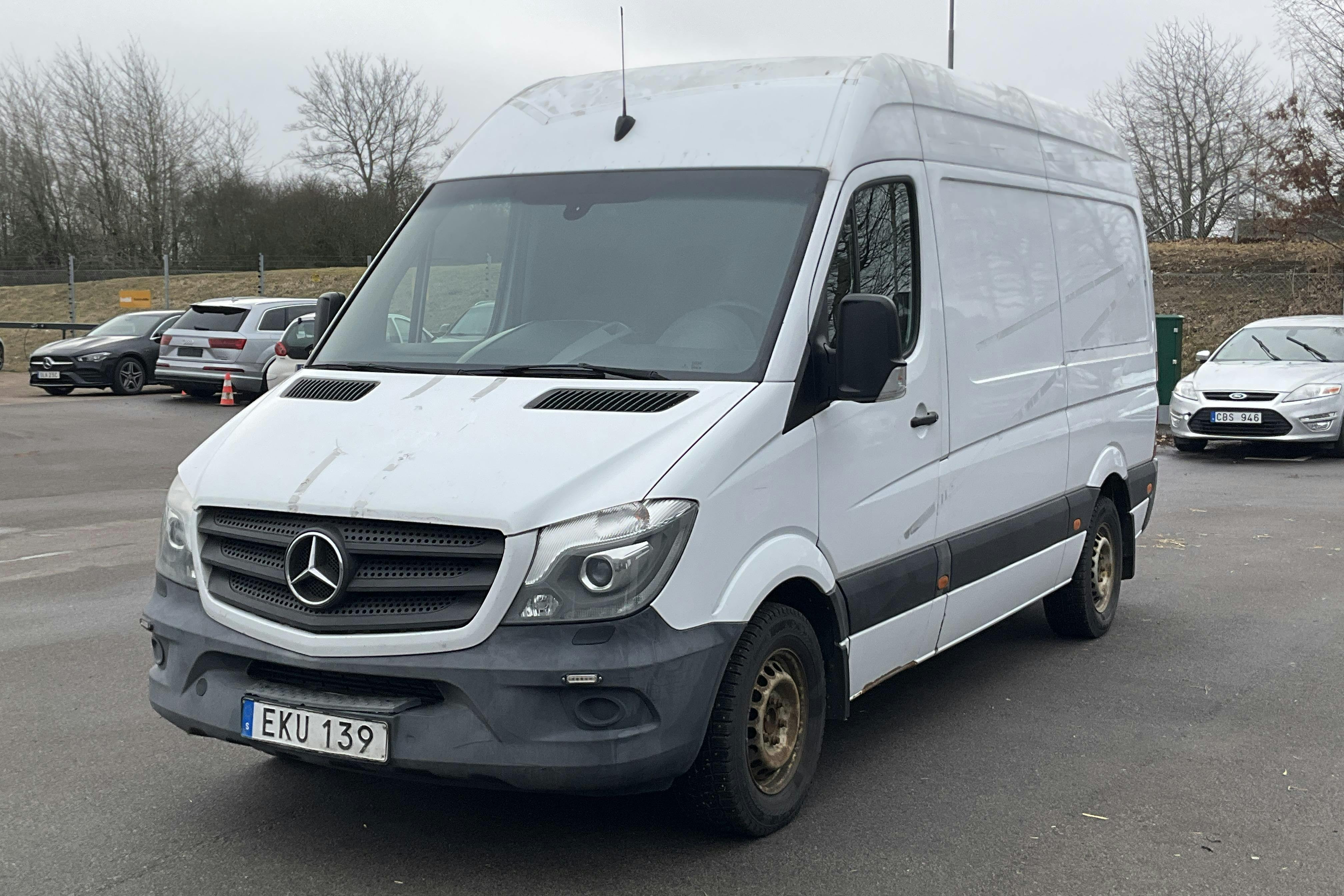 Presentation photo 1 of 16: Mercedes Sprinter 316 CDI (163hk) - 179 560 km - Manual - white - 2016