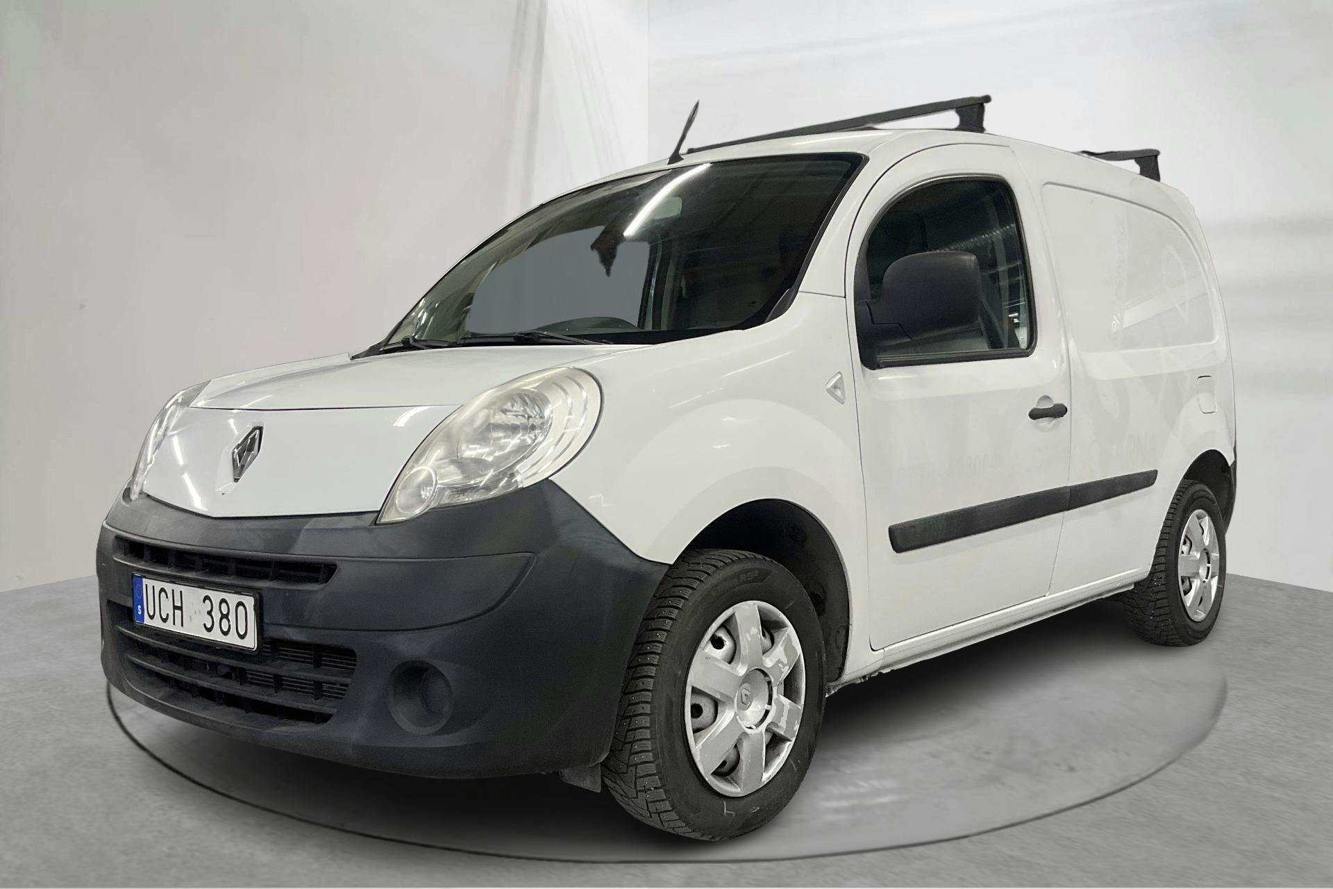 Presentation photo 1 of 14: Renault Kangoo Express II 1.5 dCi Skåp (70hk) - 116 890 km - Manual - white - 2010