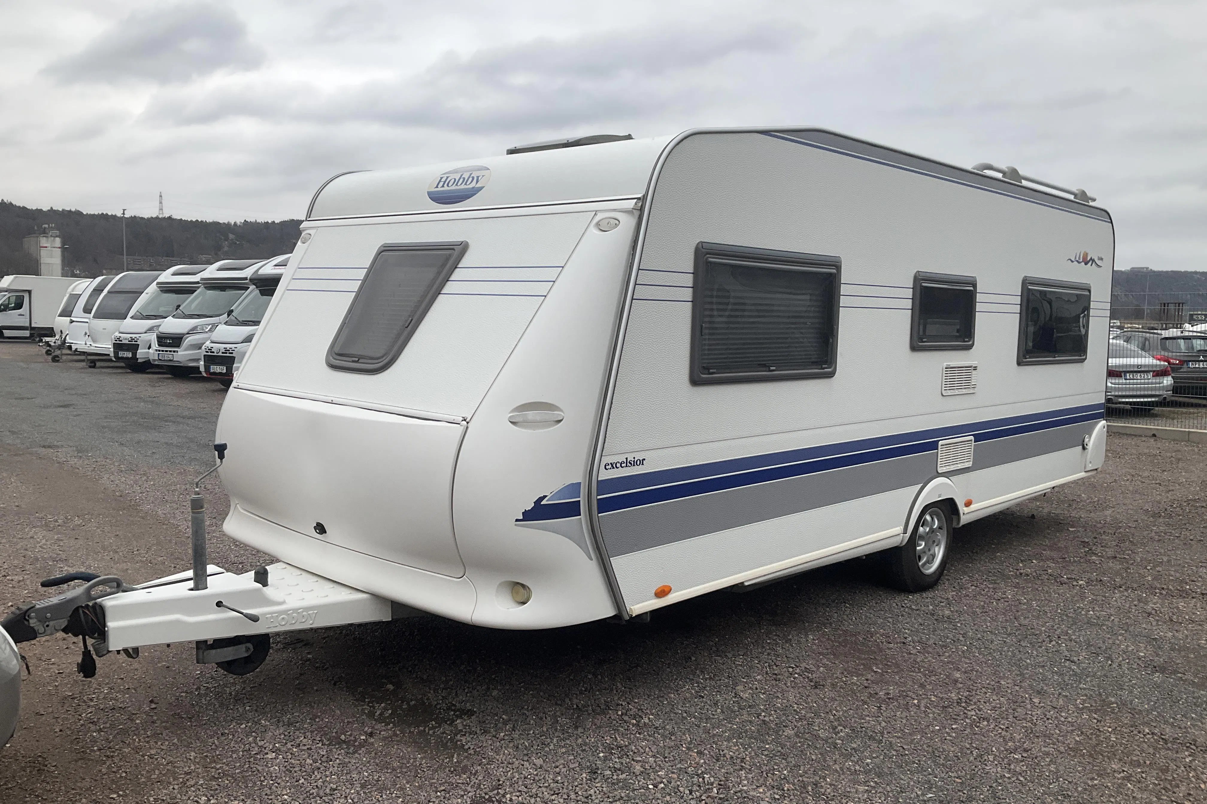 Presentation photo 1 of 29: Hobby 560 UFE excelsior Husvagn - 0 km - 2006