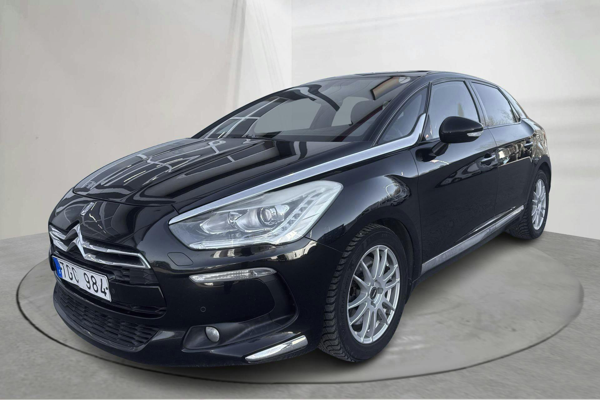 Presentationsfoto 1 av 14: Citroën DS5 2.0 HDi (163hk) - 23 276 mil - Automat - svart - 2012