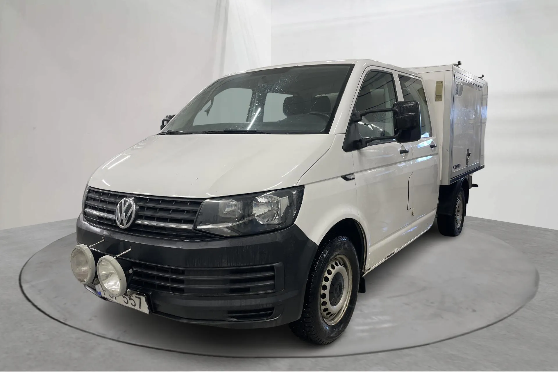 Presentationsfoto 1 av 16: VW Transporter T6 2.0 TDI BMT 4MOTION (150hk) - 18 333 mil - Manuell - vit - 2017