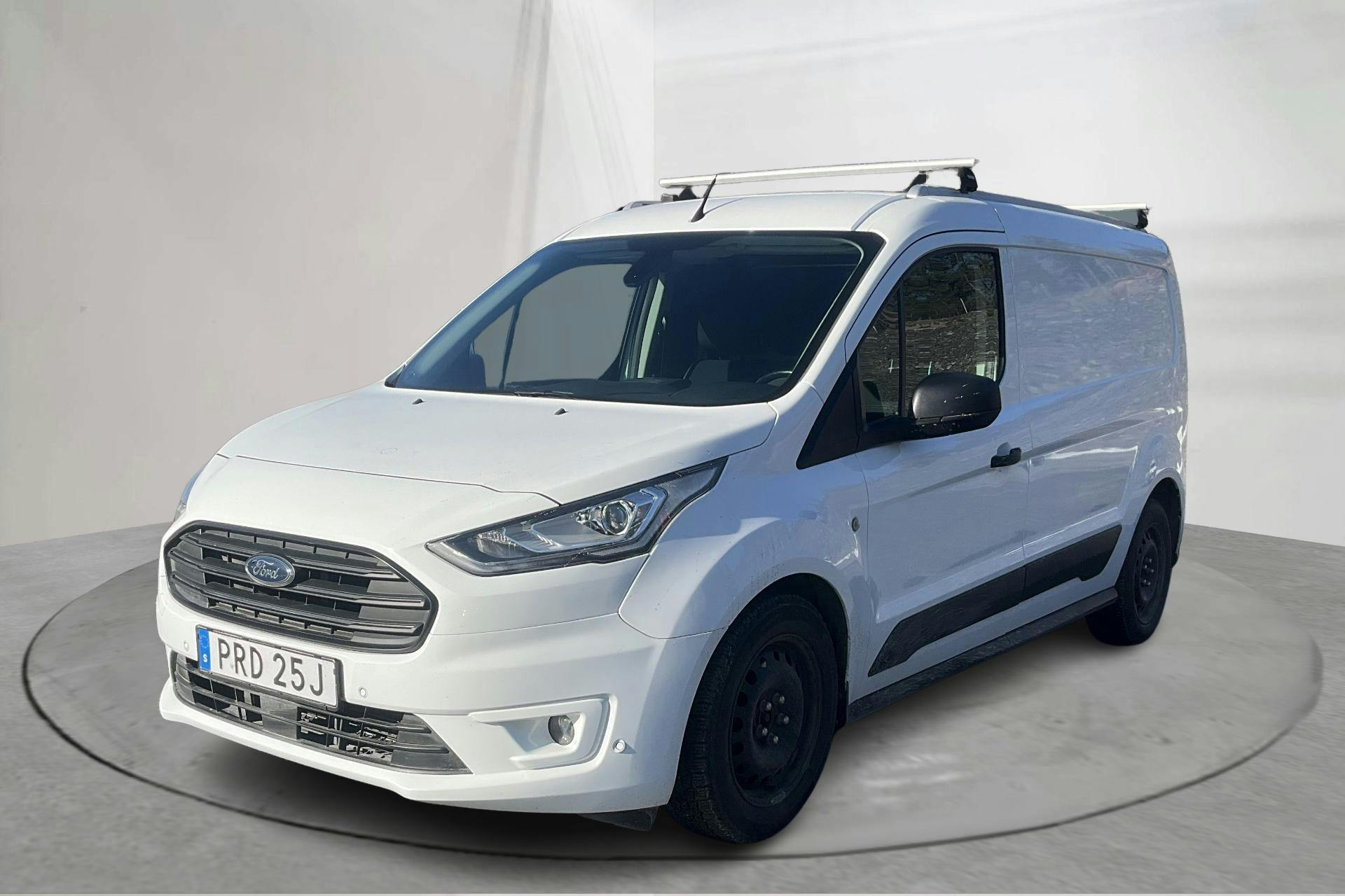 Presentation photo 1 of 17: Ford Transit Connect 1.5 EcoBlue (100hk) - 84 640 km - Automatic - white - 2021