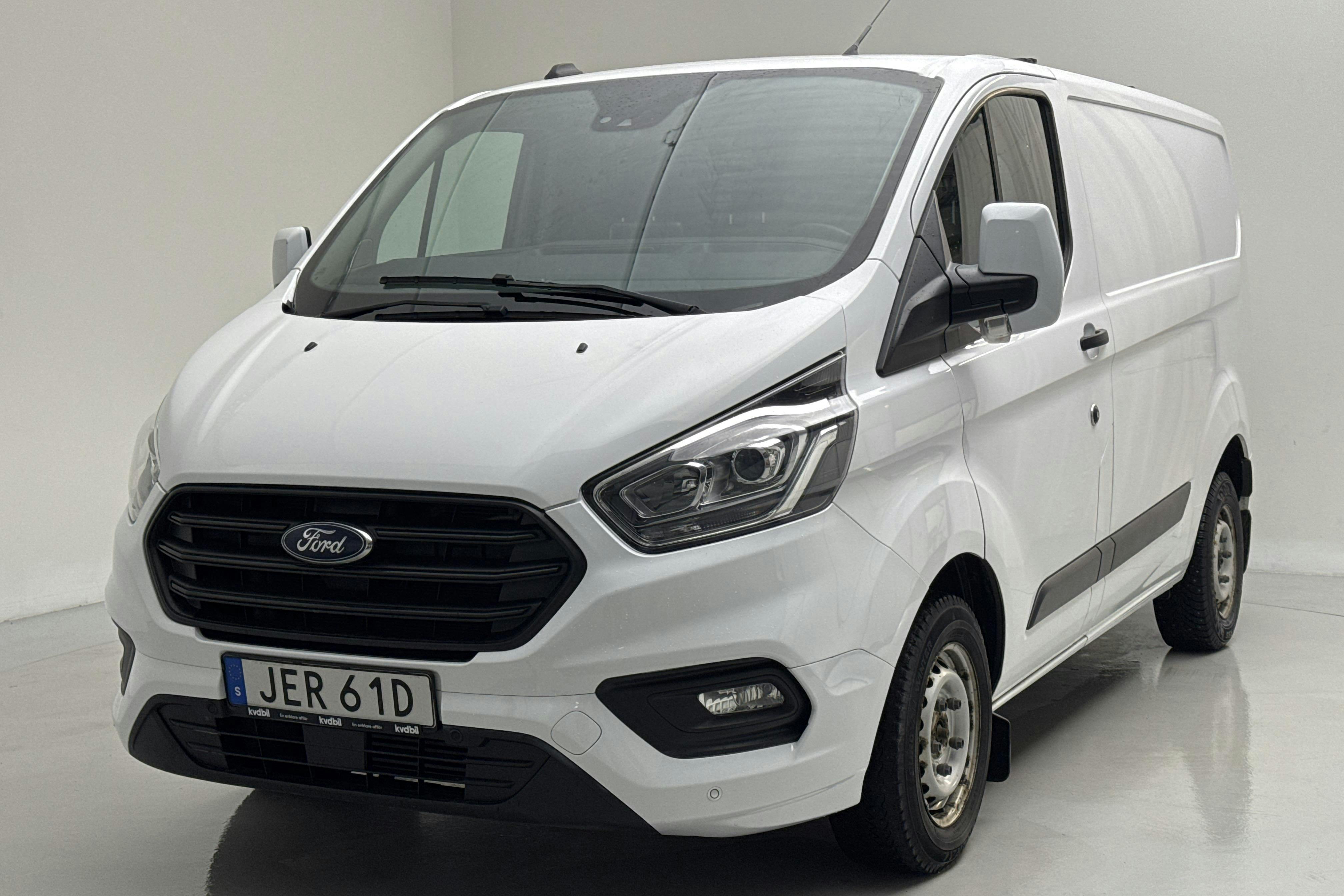 Presentation photo 1 of 17: Ford Transit Custom 2.0L EcoBlue (136hk) - 75 860 km - Automatic - white - 2022