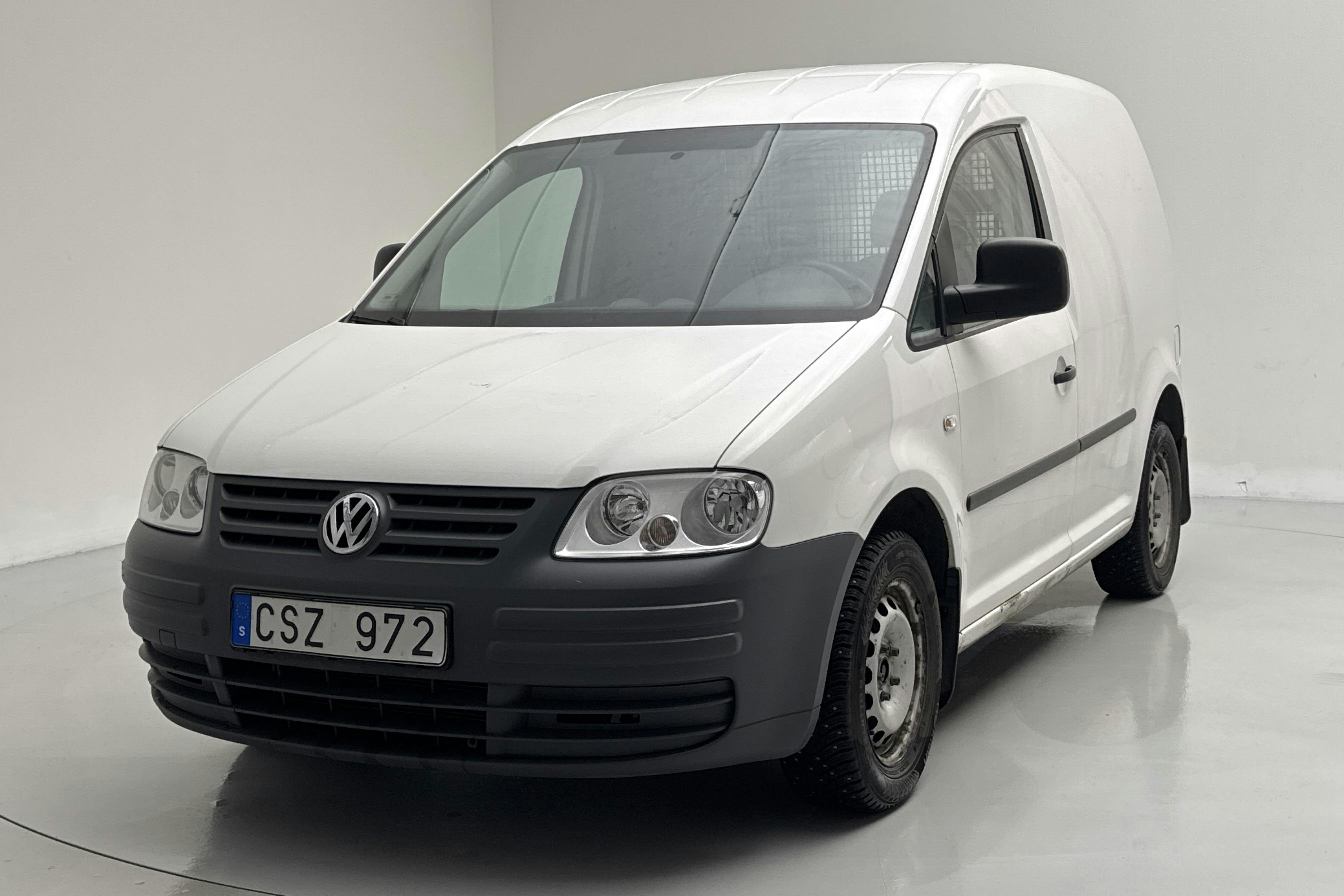 Presentation photo 1 of 12: VW Caddy 1.4 Skåp (80hk) - 145 820 km - Manual - white - 2010