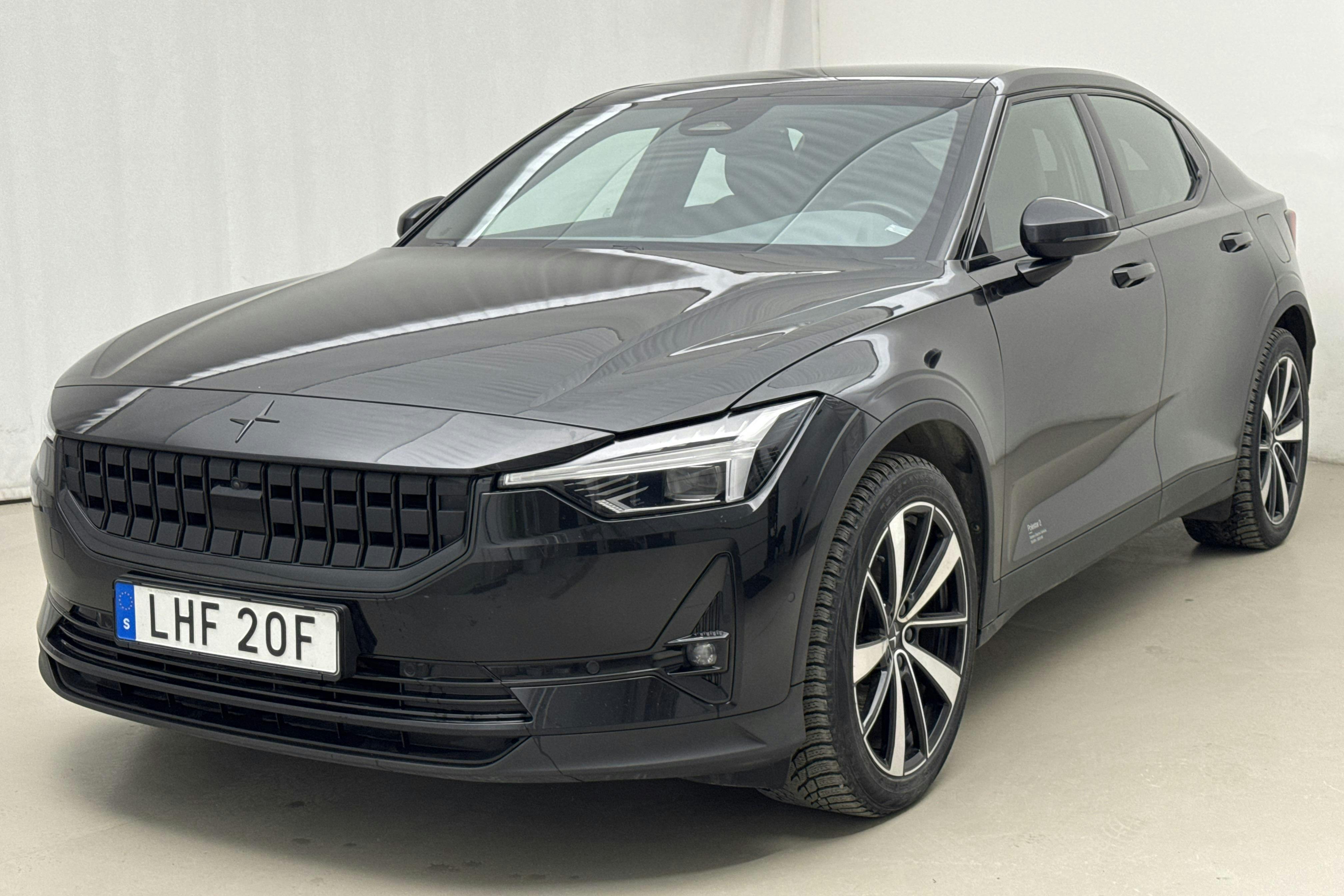 Presentationsfoto 1 av 27: Polestar 2 Long range Dual motor (408hk) - 11 625 mil - Automat - svart - 2022