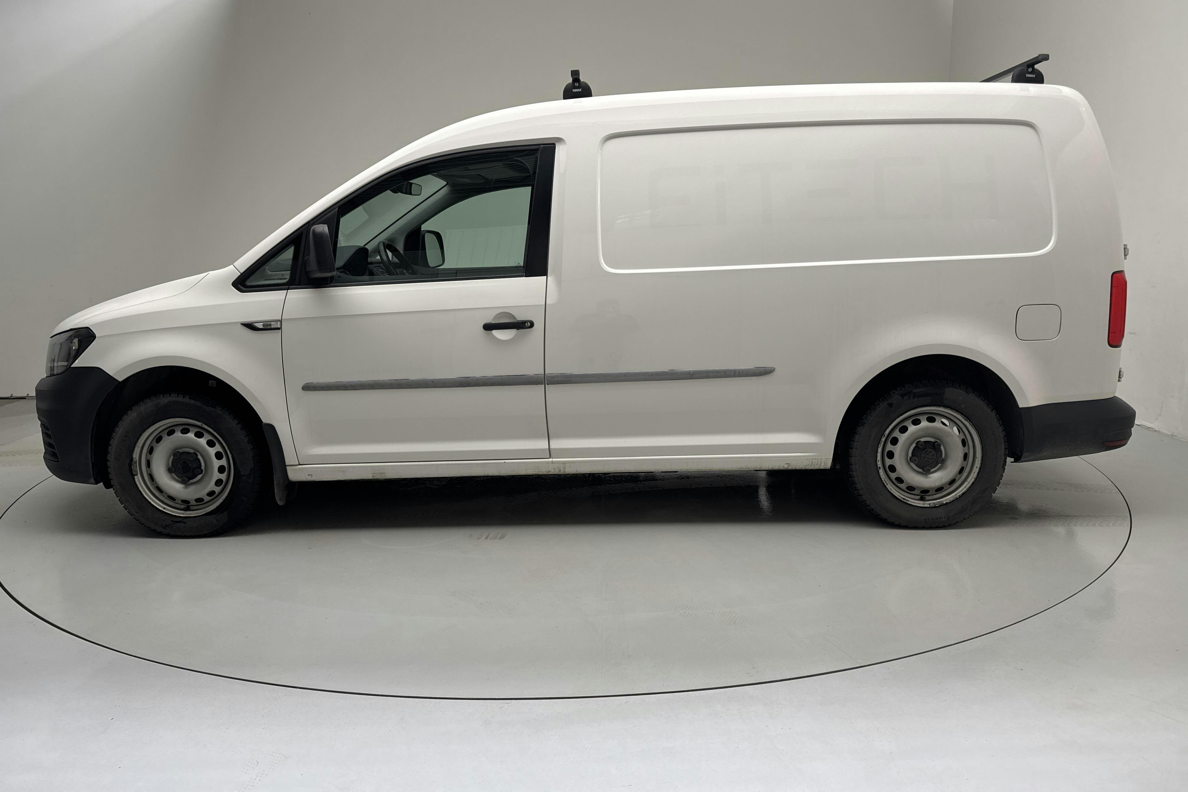 Presentation photo 2 of 13: VW Caddy 2.0 TDI Maxi Skåp (102hk) - 154 420 km - Manual - white - 2018