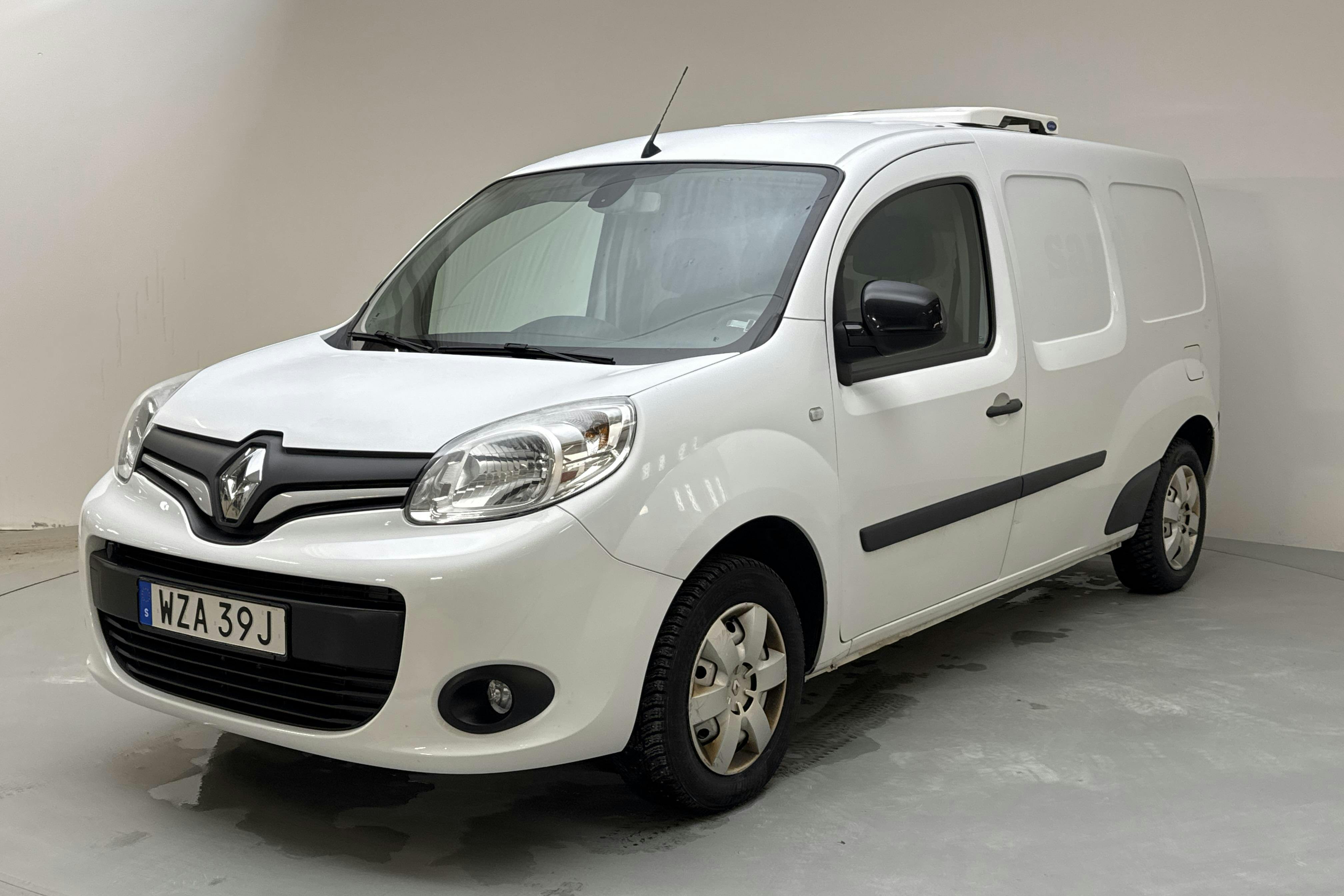 Præsentationsfoto 1 af 17: Renault Kangoo 1.5 dCi Maxi skåp (90hk) - 98 720 kilometer - Salgsautomat - Hvid - 2019