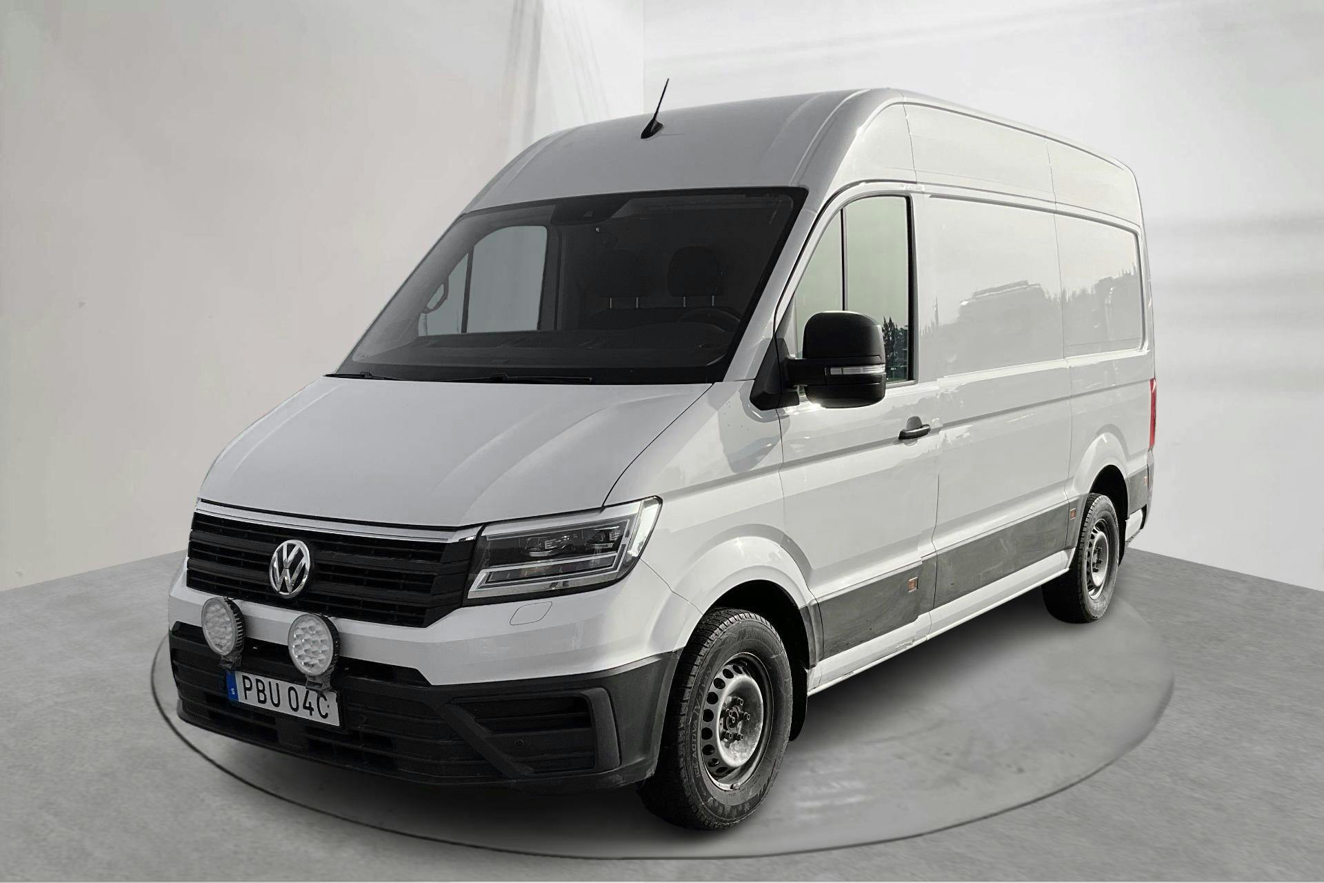 Presentation photo 1 of 13: VW Crafter 35 2.0 TDI Skåp (102hk) - 326 270 km - Manual - white - 2020