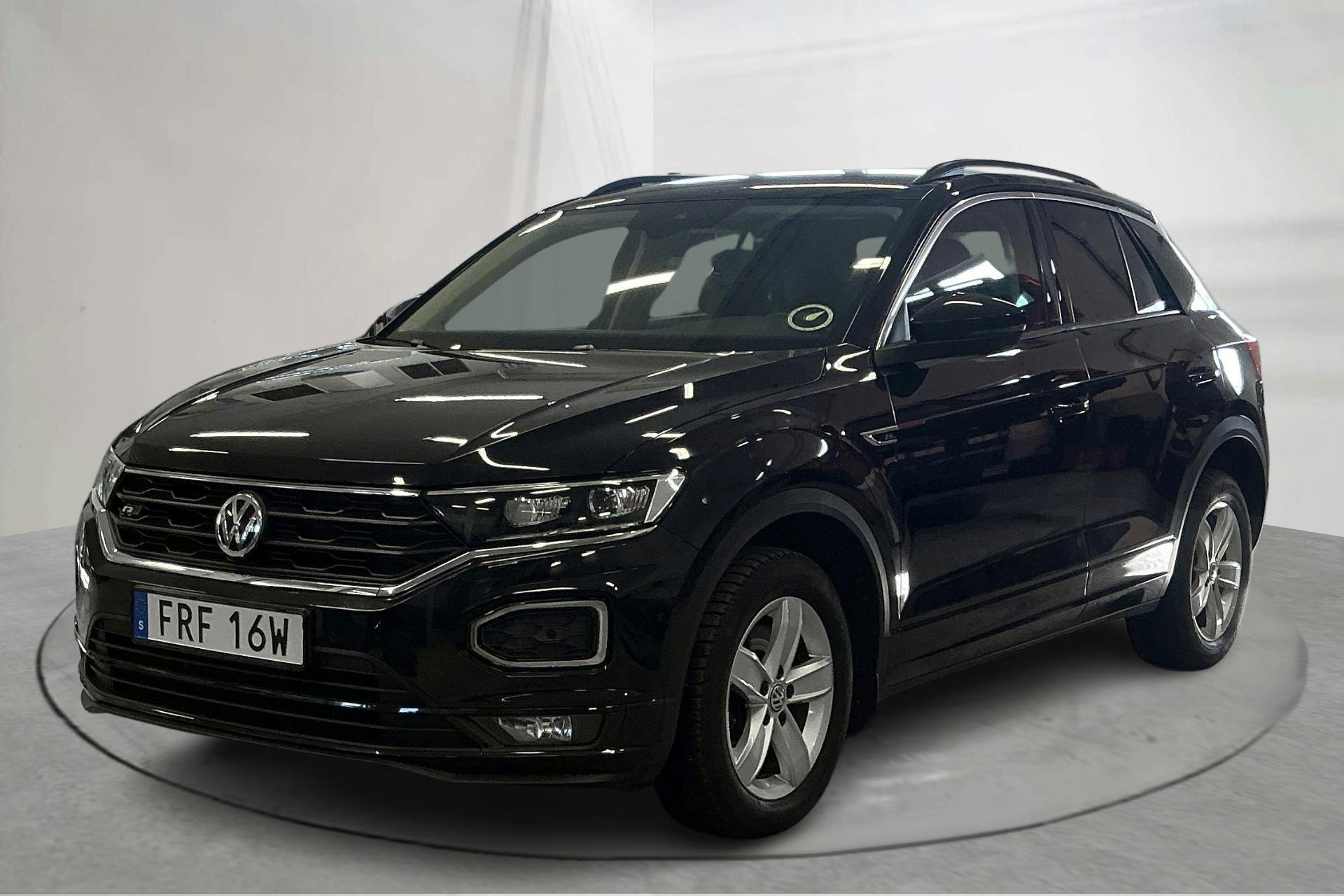 Presentation photo 1 of 15: VW T-Roc 1.5 TSI (150hk) - 55 260 km - Automatic - black - 2020