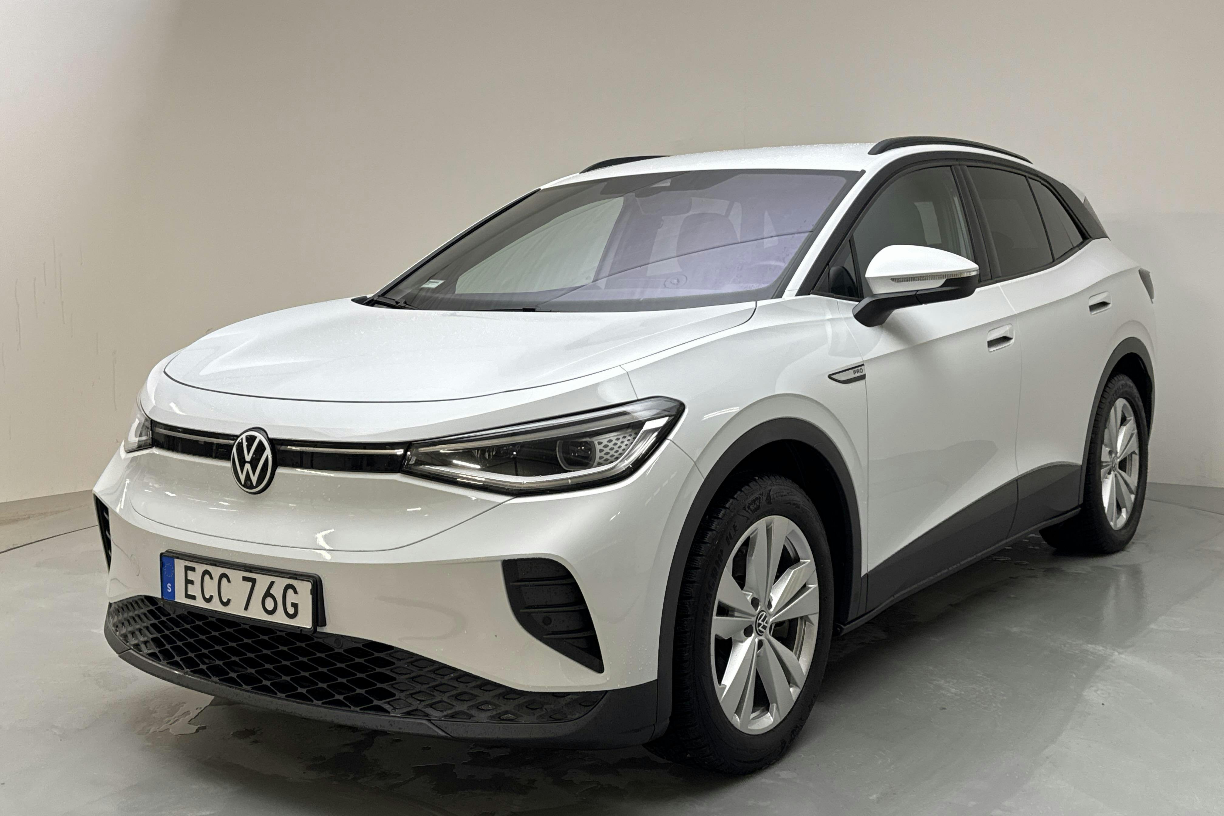 Presentation photo 1 of 17: VW ID.4 77kWh (204hk) - 47 470 km - Automatic - white - 2022