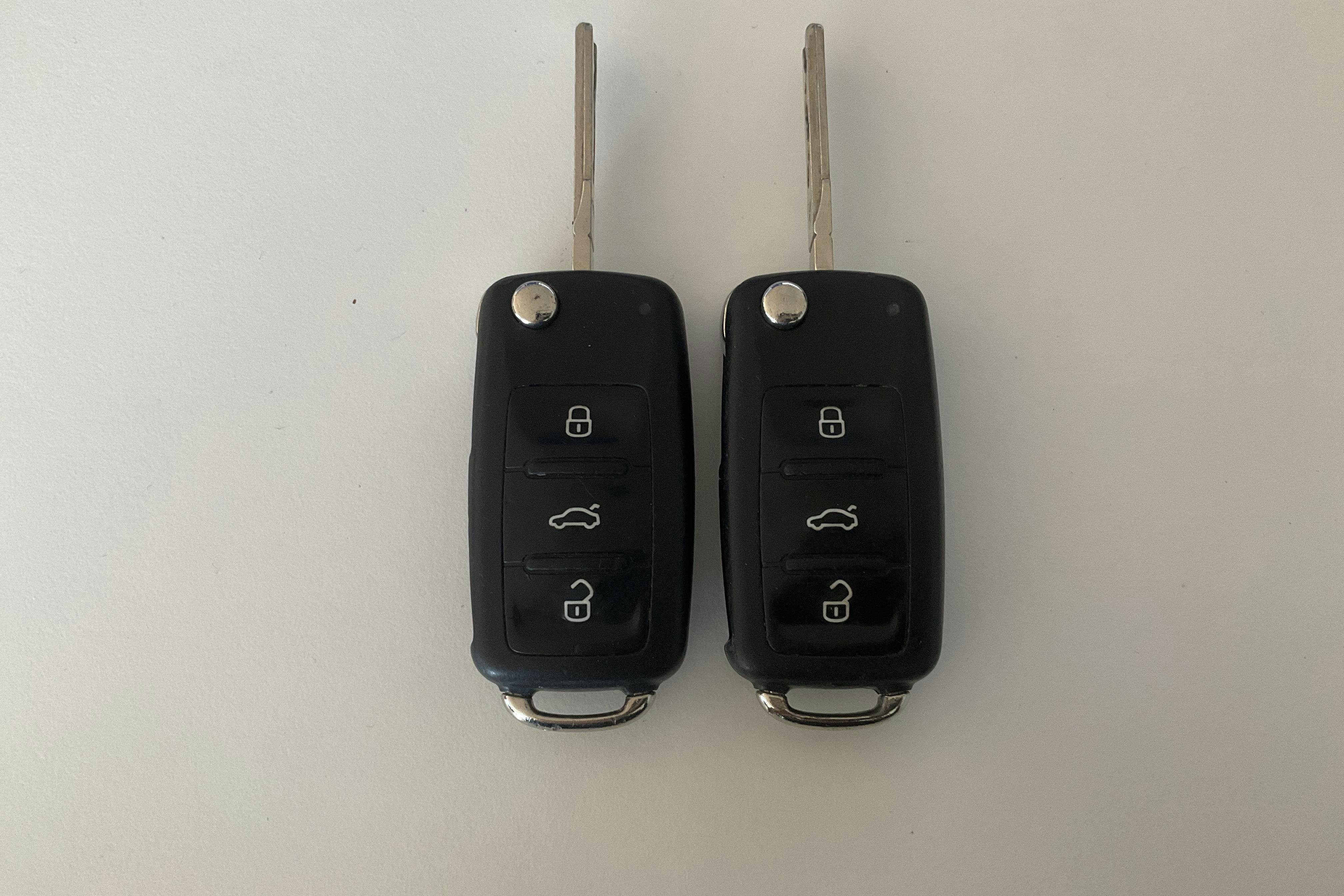 Presentationsfoto 14 av 14: VW Polo 1.4 5dr (85hk) - 14 053 mil - Automat - Dark Grey - 2014