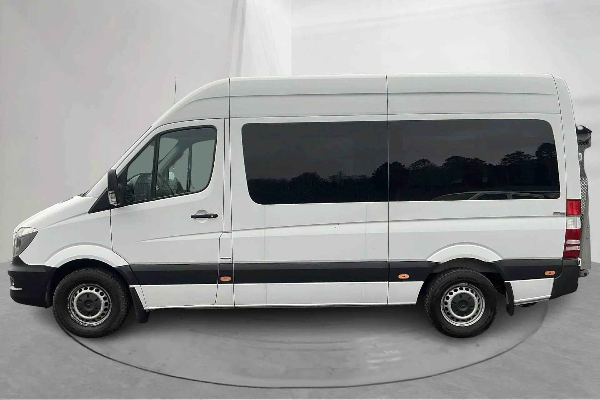 Presentation photo 2 of 17: Mercedes Sprinter 316 NGT (156hk) - 111 450 km - Automatic - white - 2016