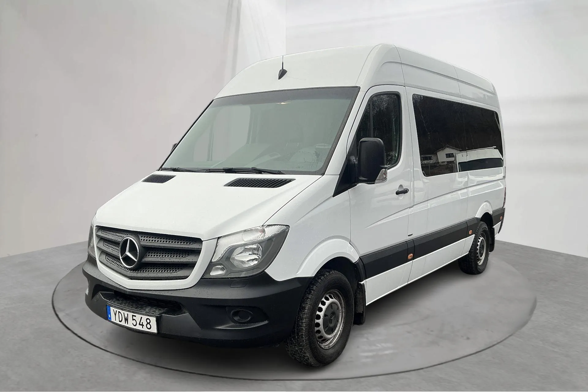 Presentation photo 1 of 17: Mercedes Sprinter 316 NGT (156hk) - 111 450 km - Automatic - white - 2016