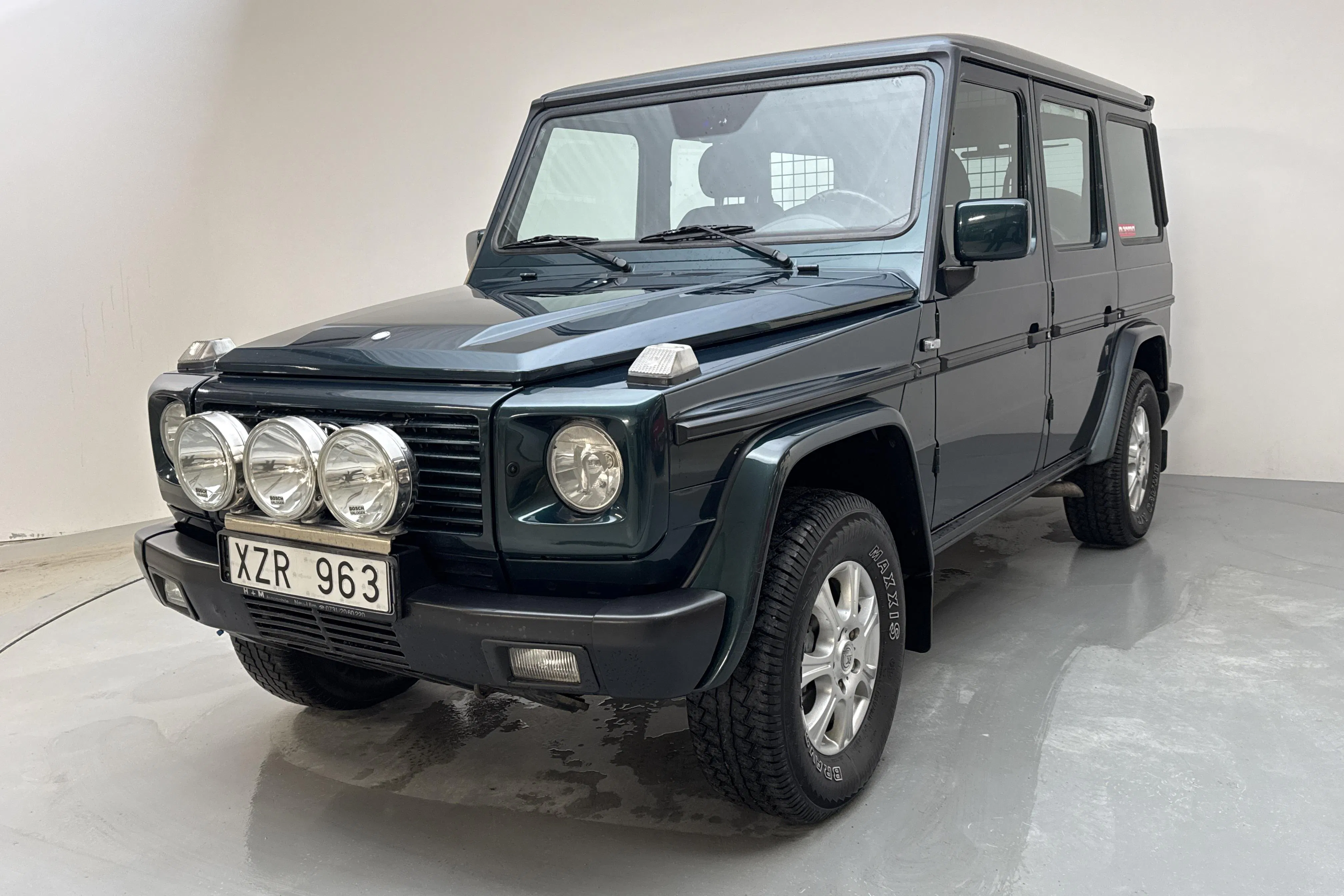 Presentationsfoto 1 av 12: Mercedes G 270 CDI lång (156hk) - 23 148 mil - Automat - Dark Green - 2002