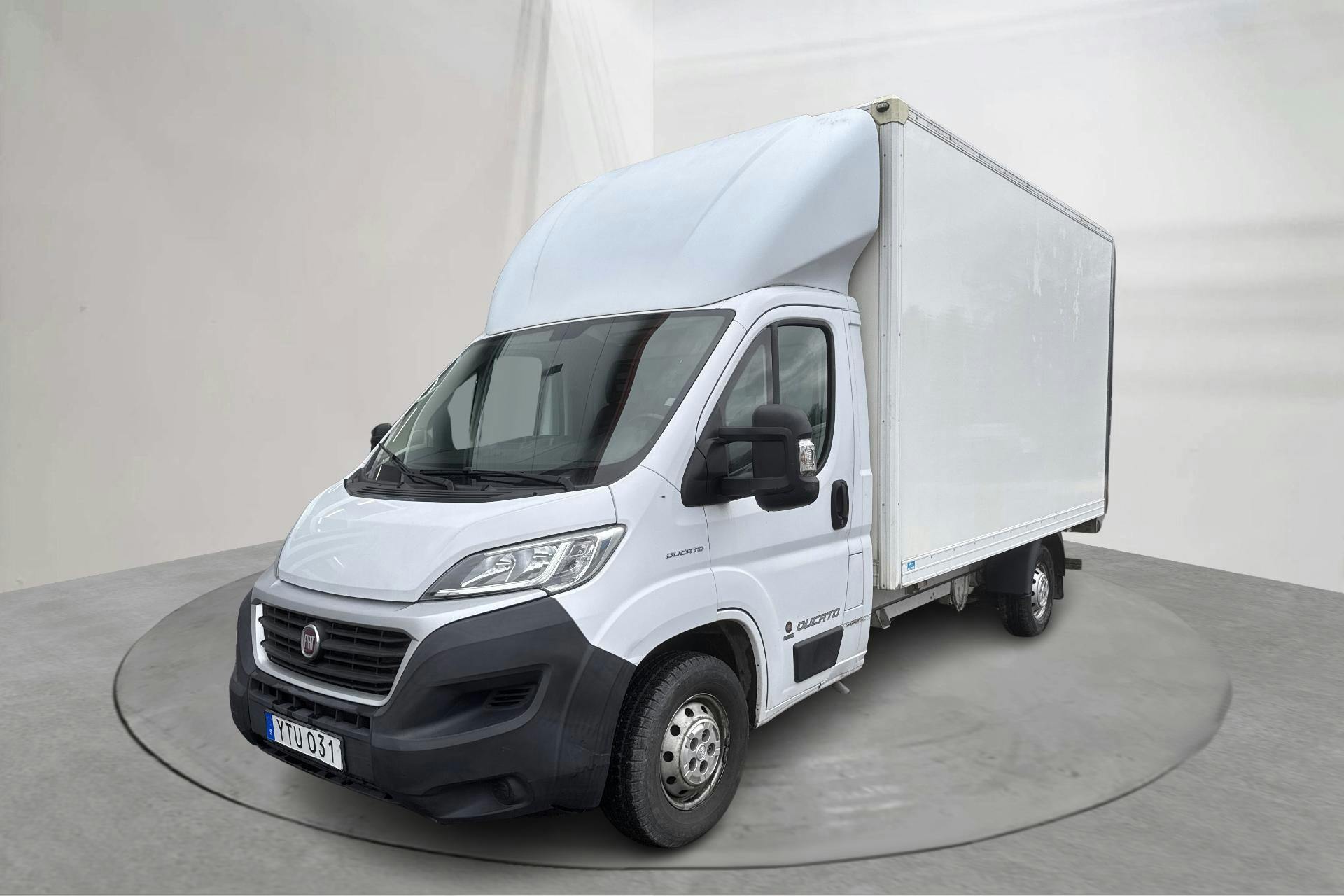 Presentation photo 1 of 15: Fiat Ducato 35 2.3 Multijet Volymskåp (130hk) - 55 850 km - Manual - white - 2019